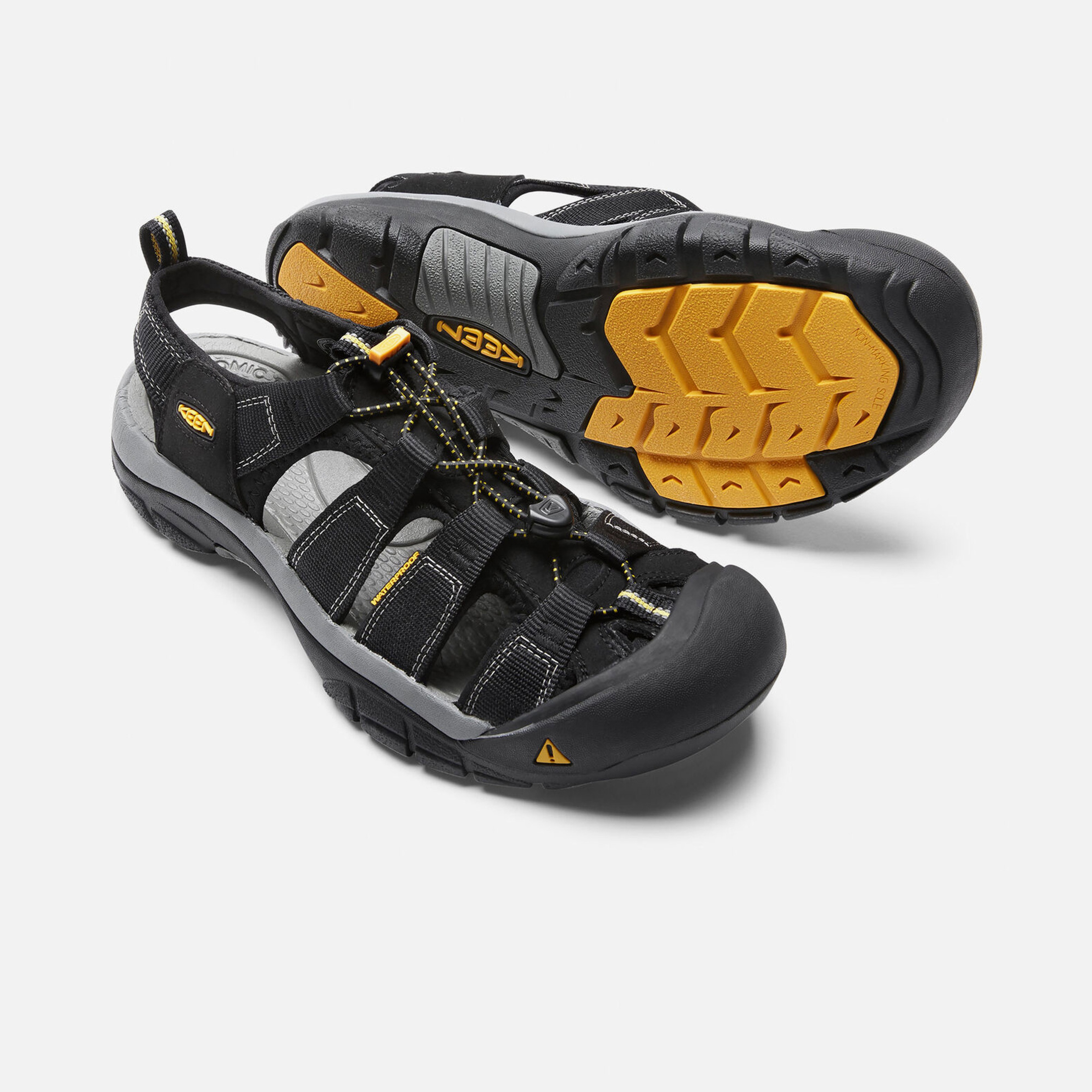 Keen Newport H2 Erkek Siyah Sandalet