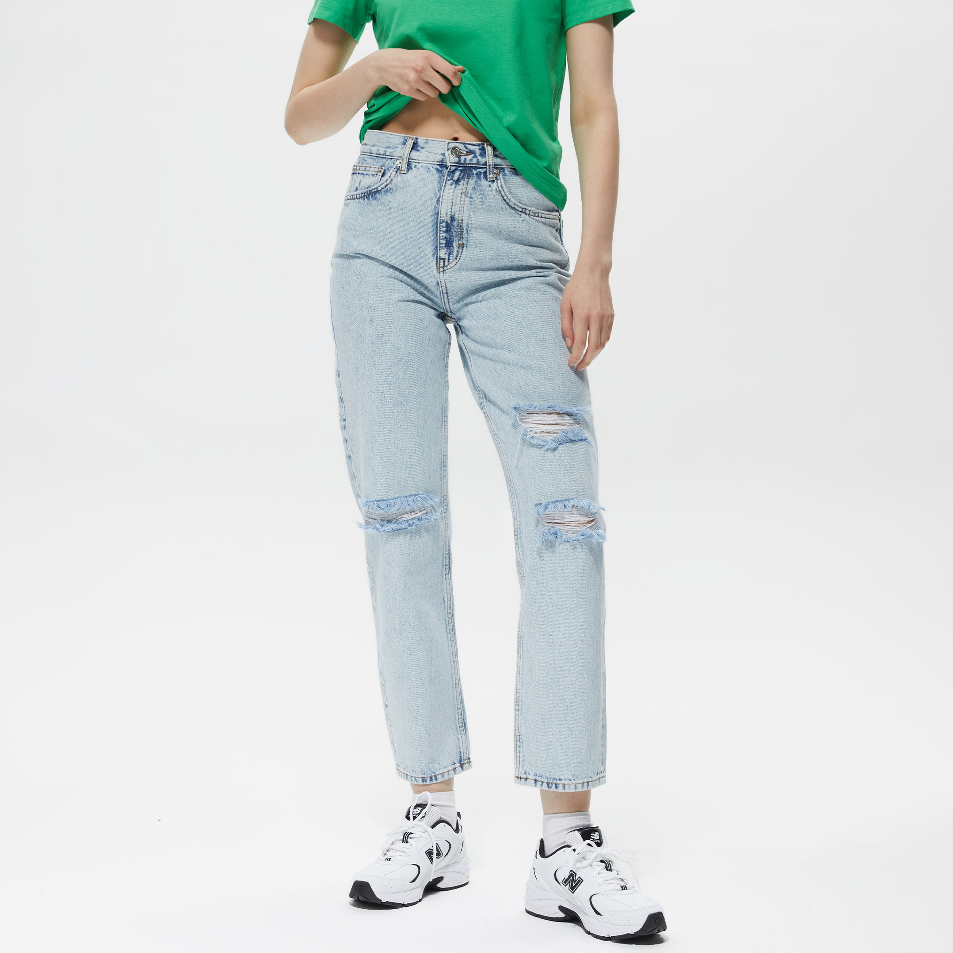 Only Onlrobyn Ex Str Longer Kadın Mavi Jean