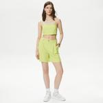 Only Onllaura Strap Tie Top Kadın Yeşil Bluz