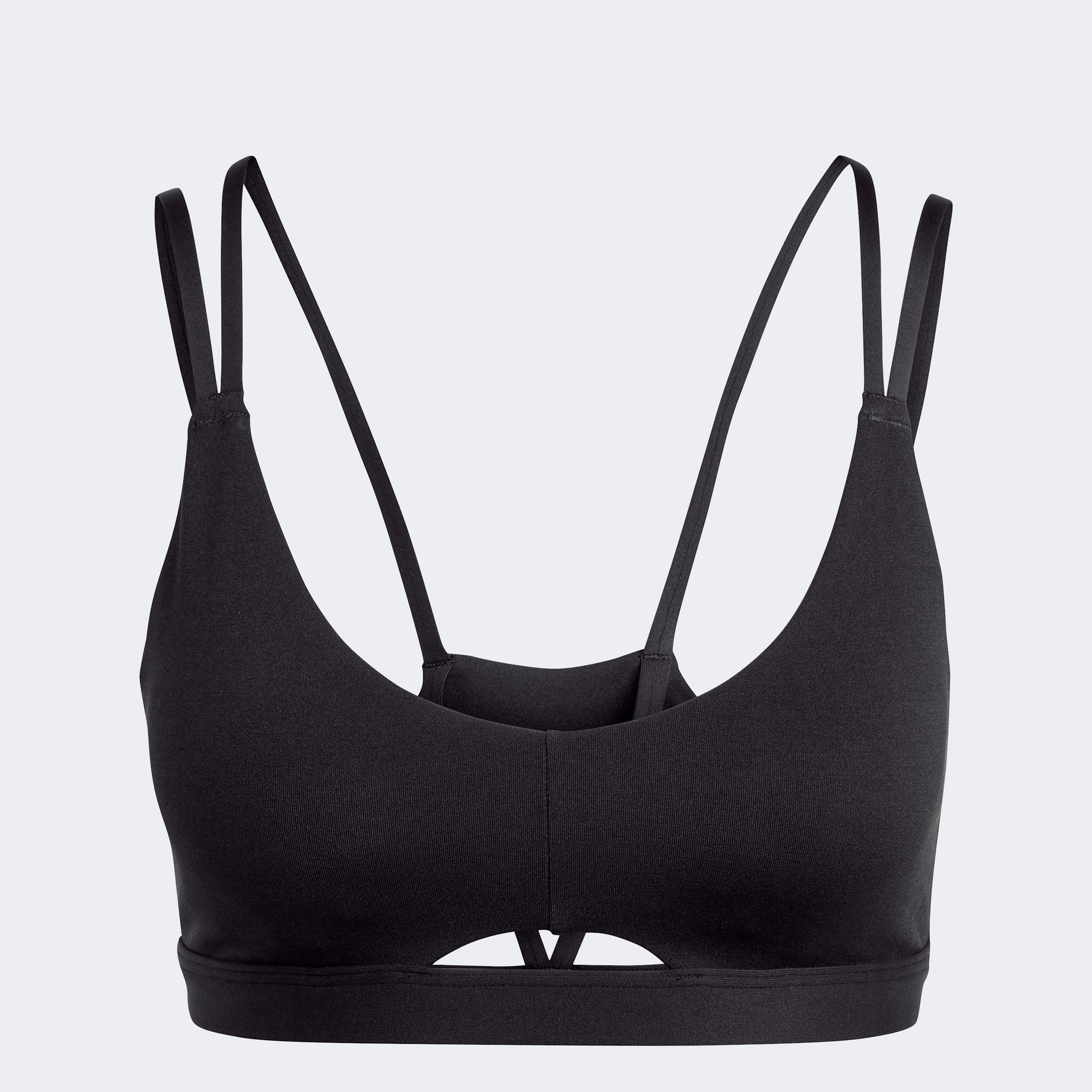 adidas Yoga Studio Luxe Light-Support Kadın Siyah Bra