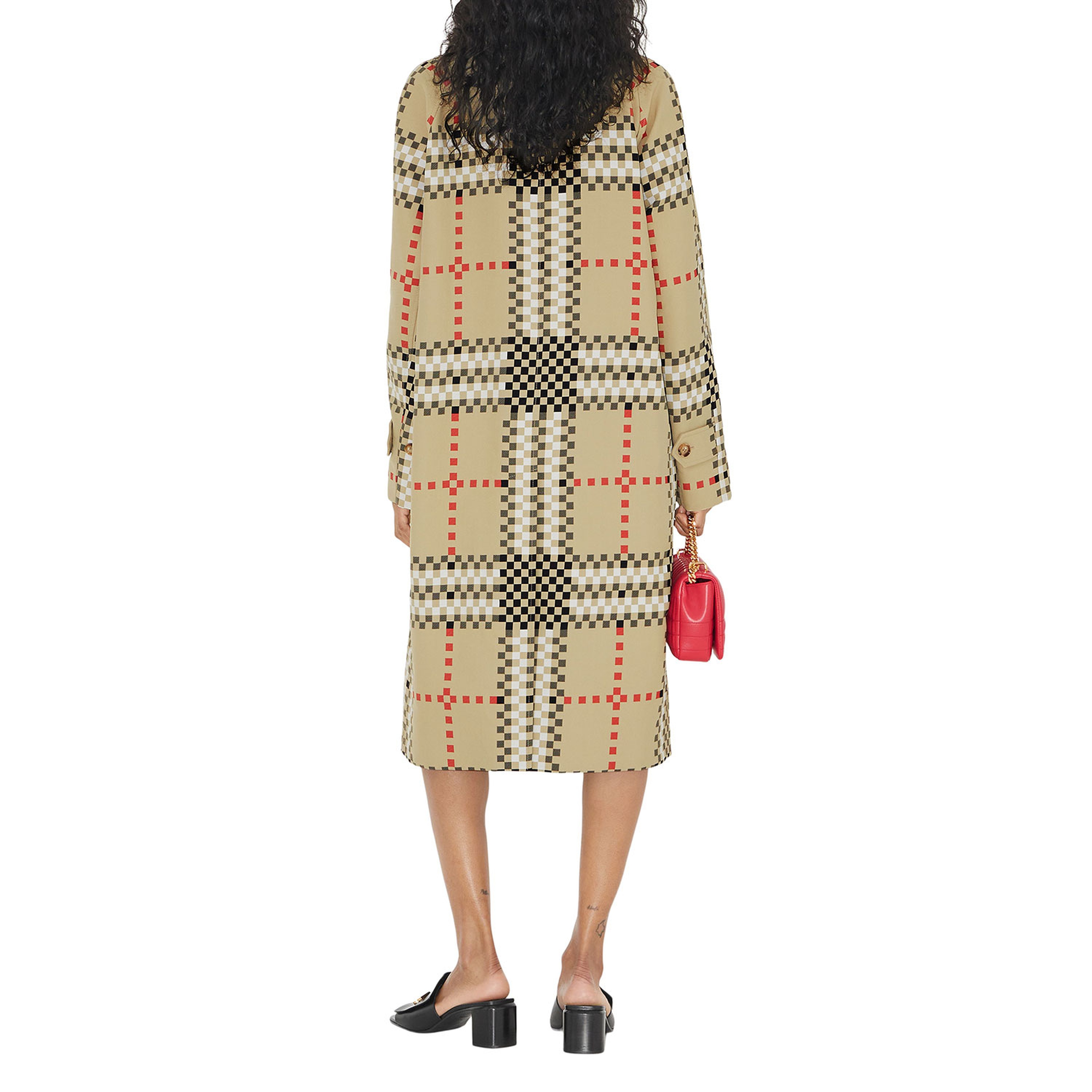 Burberry Kadın Bej Mont