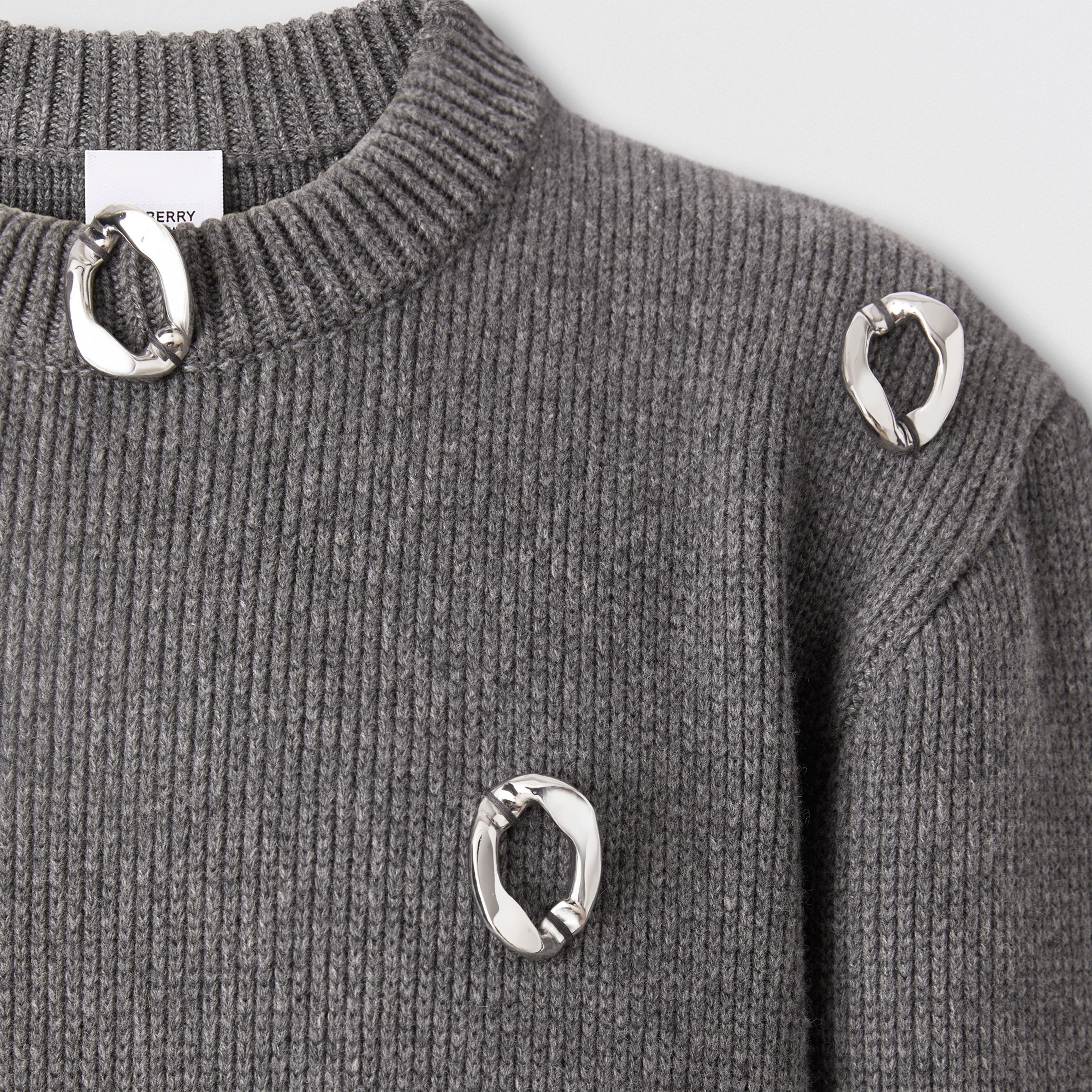 Burberry Erkek Gri Sweatshirt
