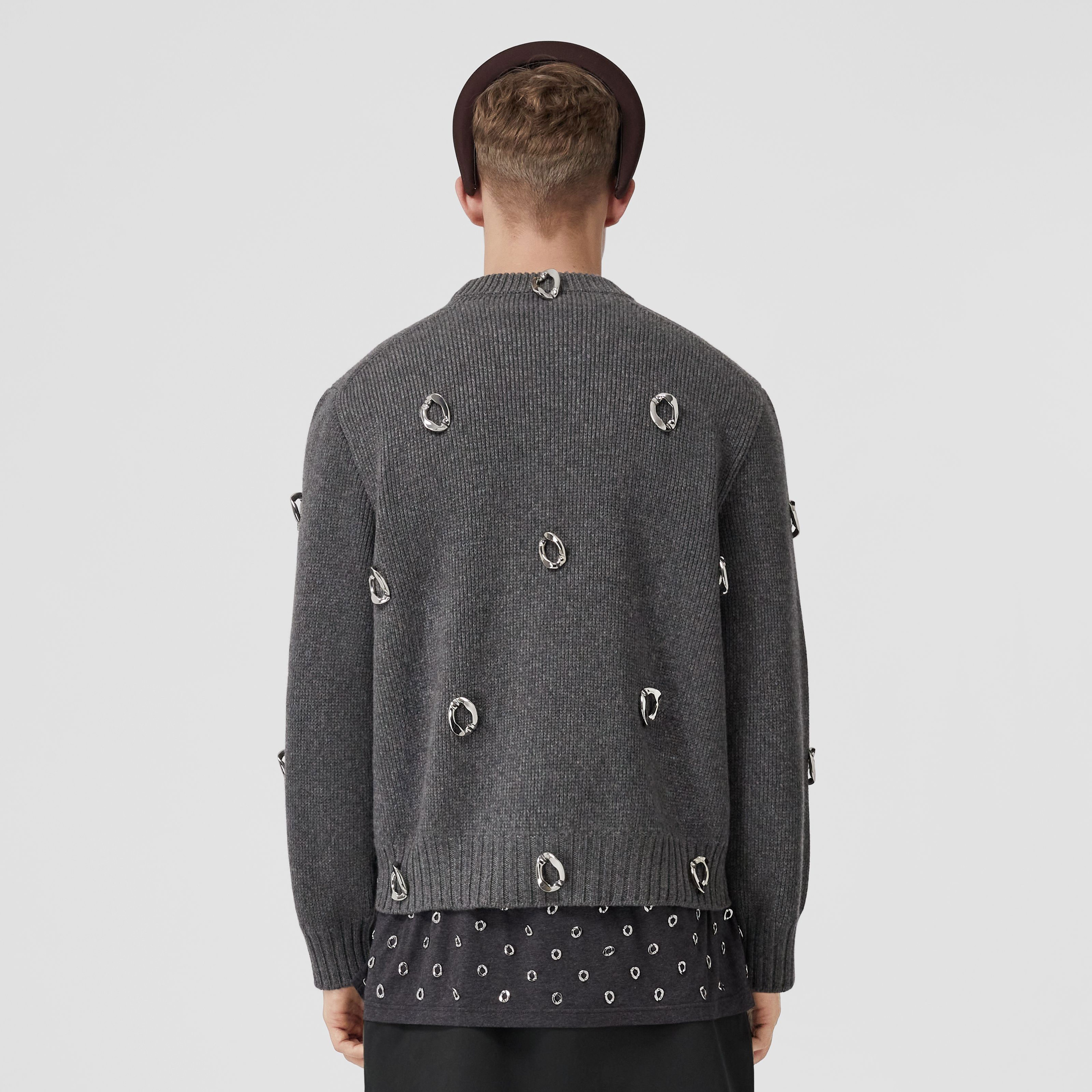 Burberry Erkek Gri Sweatshirt