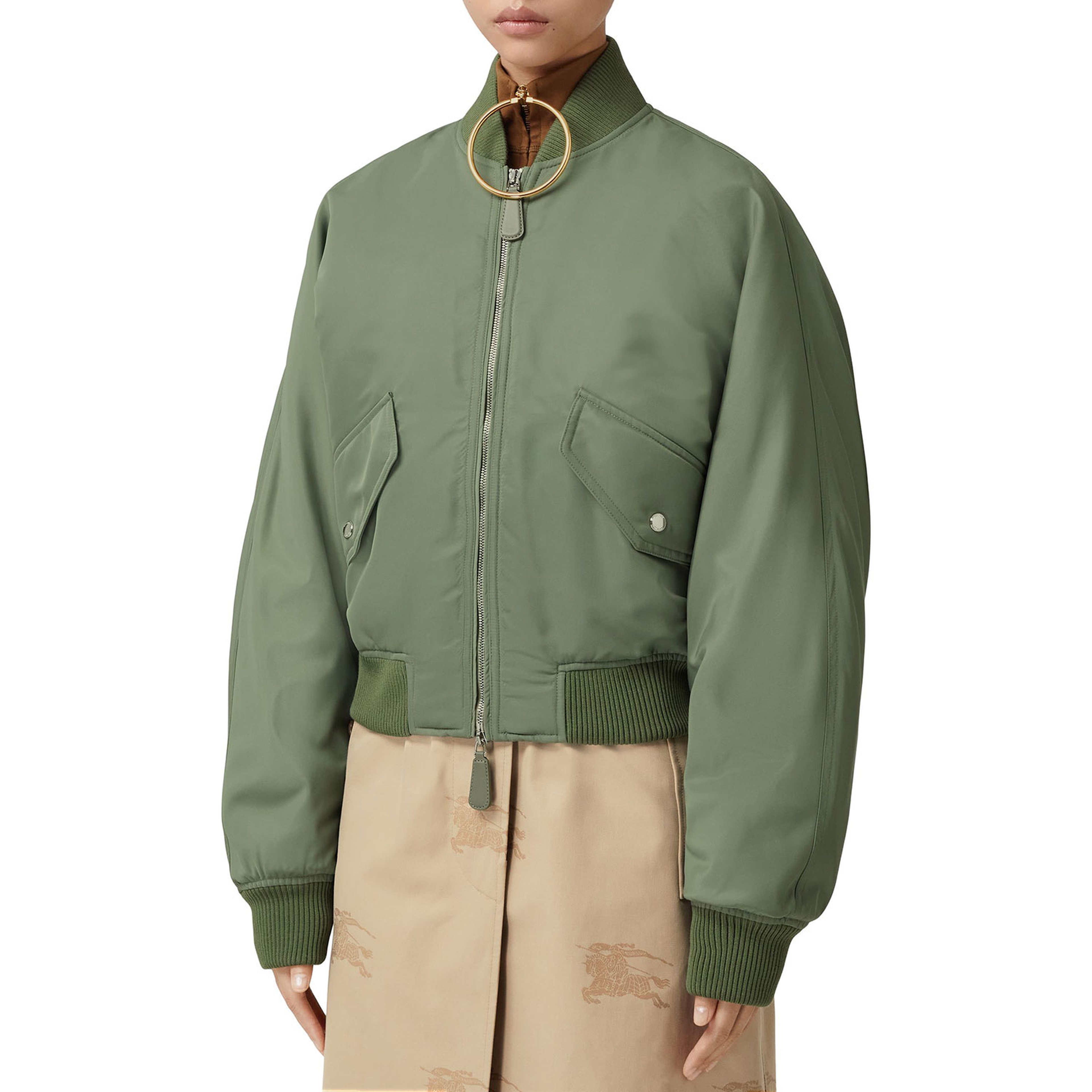 Burberry Kadın Yeşil Ceket