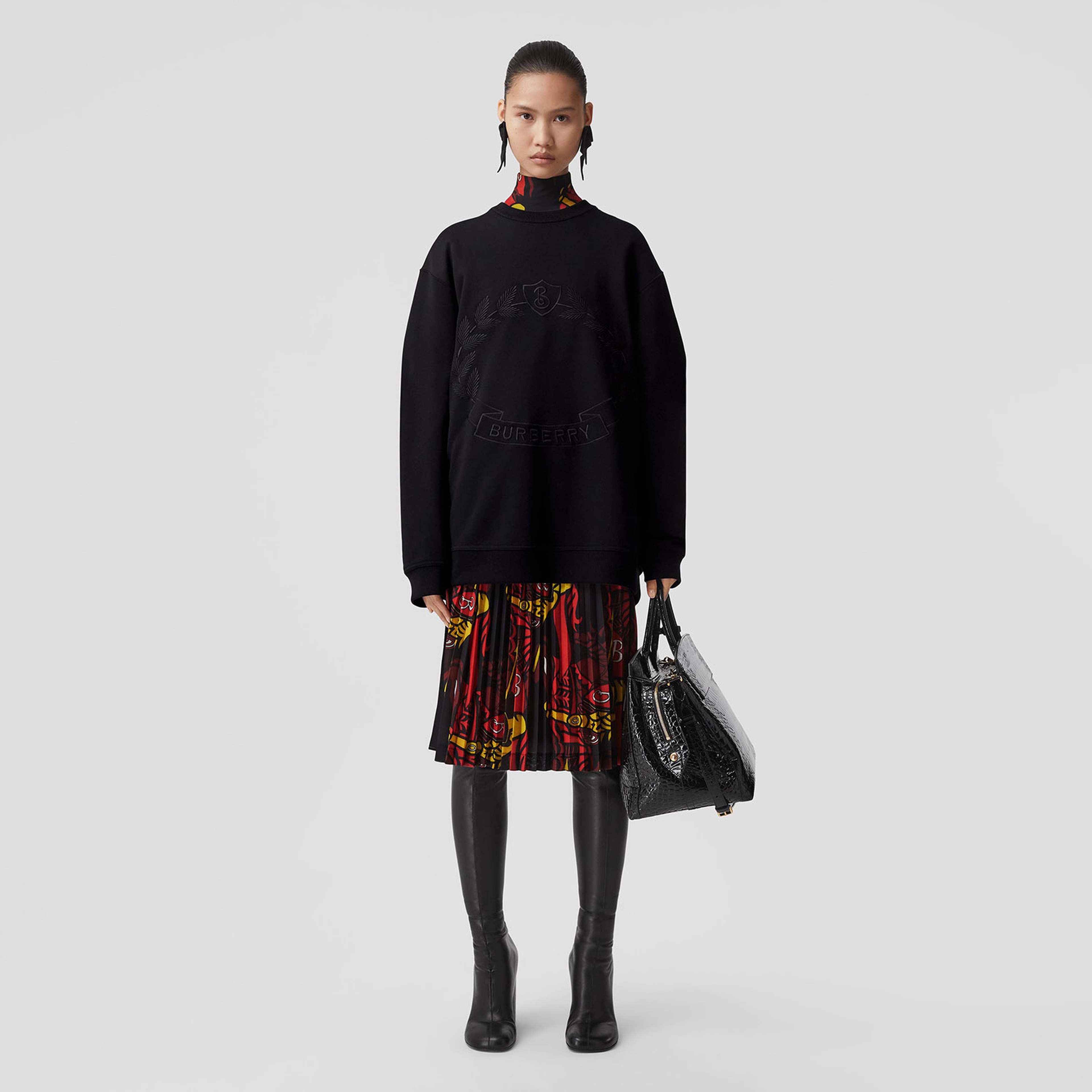 Burberry Kadın Siyah Elbise