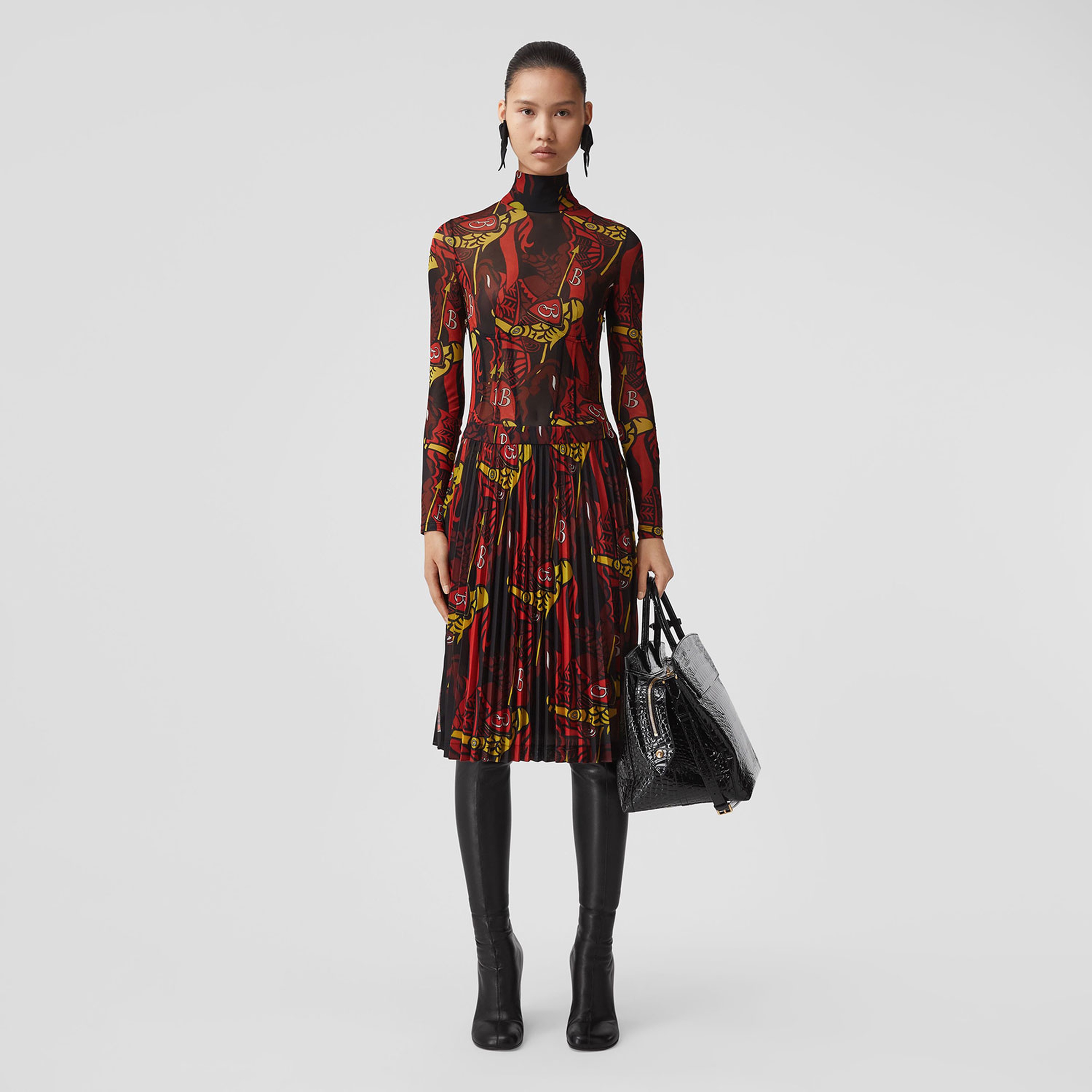 Burberry Kadın Siyah Elbise