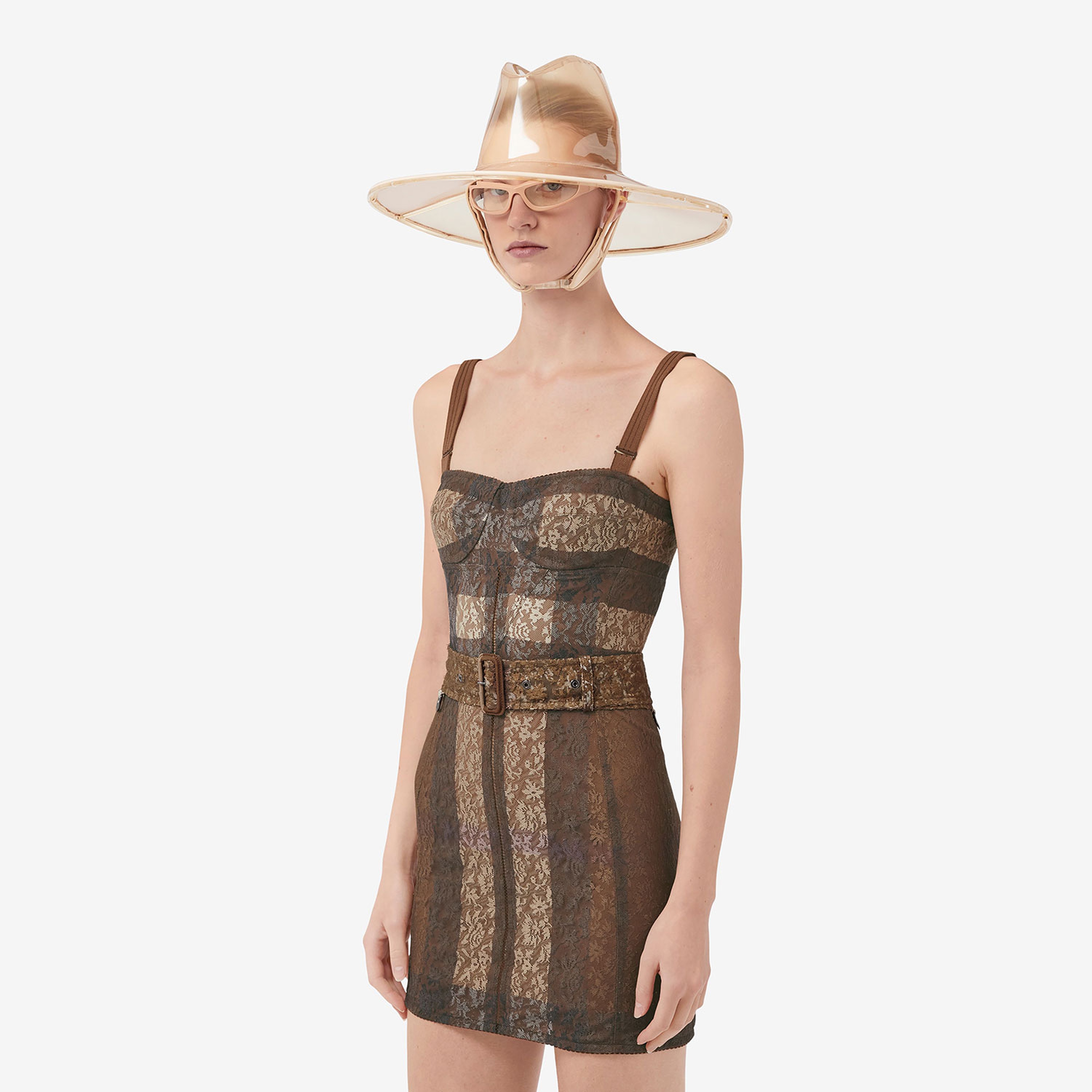 Burberry Kadın Kahverengi Elbise