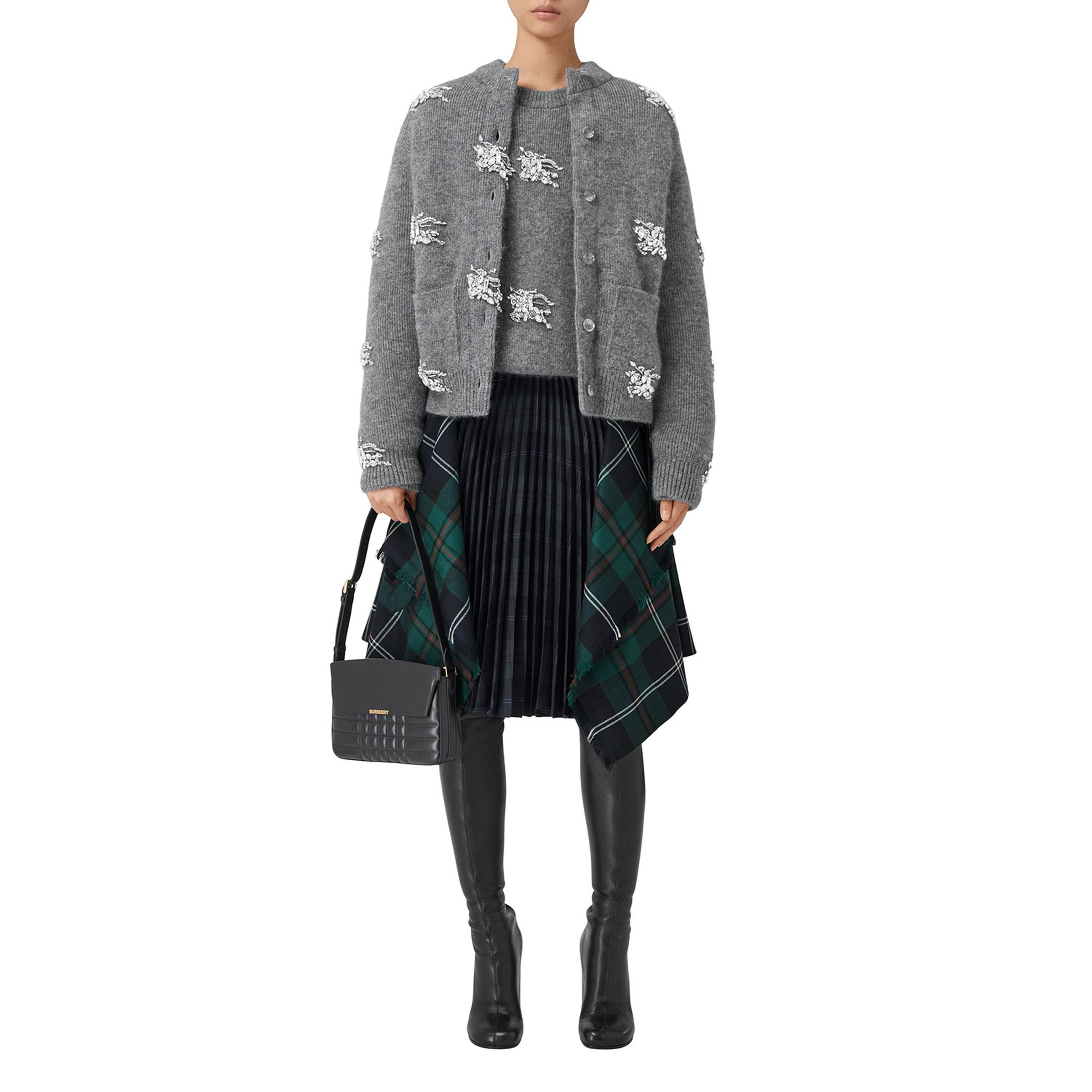 Burberry Kadın Yeşil Etek