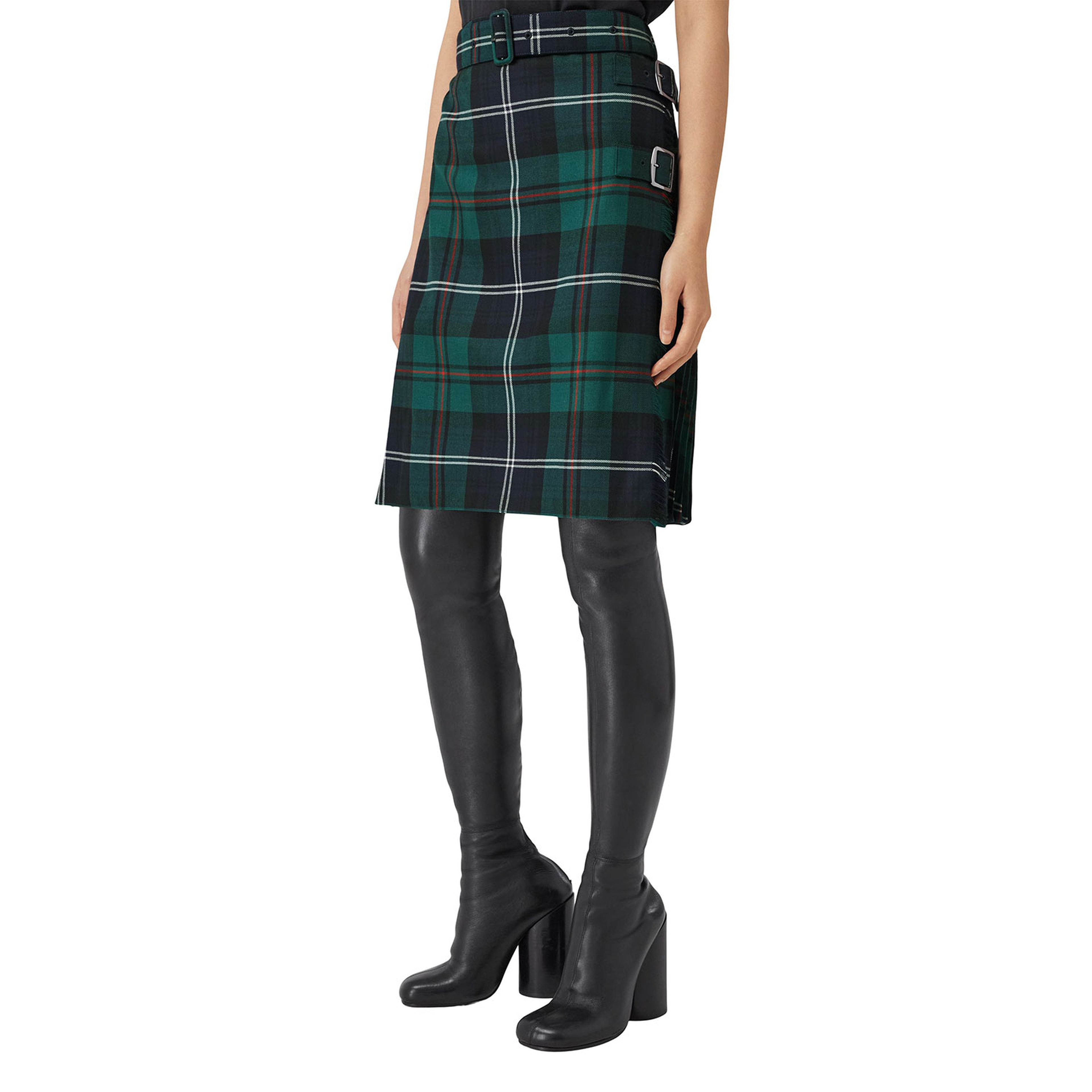 Burberry Kadın Yeşil Etek