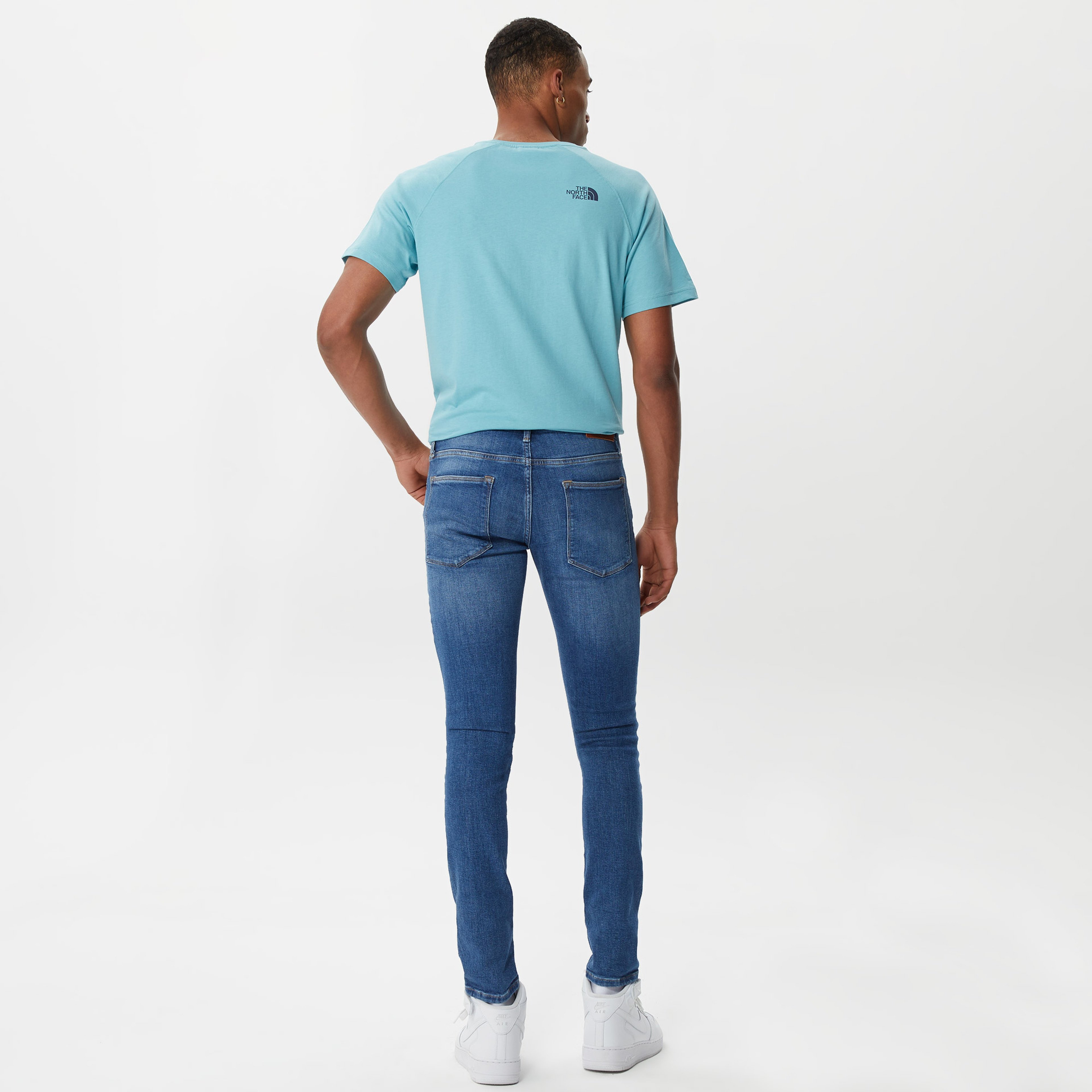 Jack & Jones Jjiliam Jjevan Skinny Fit Erkek Mavi Jean