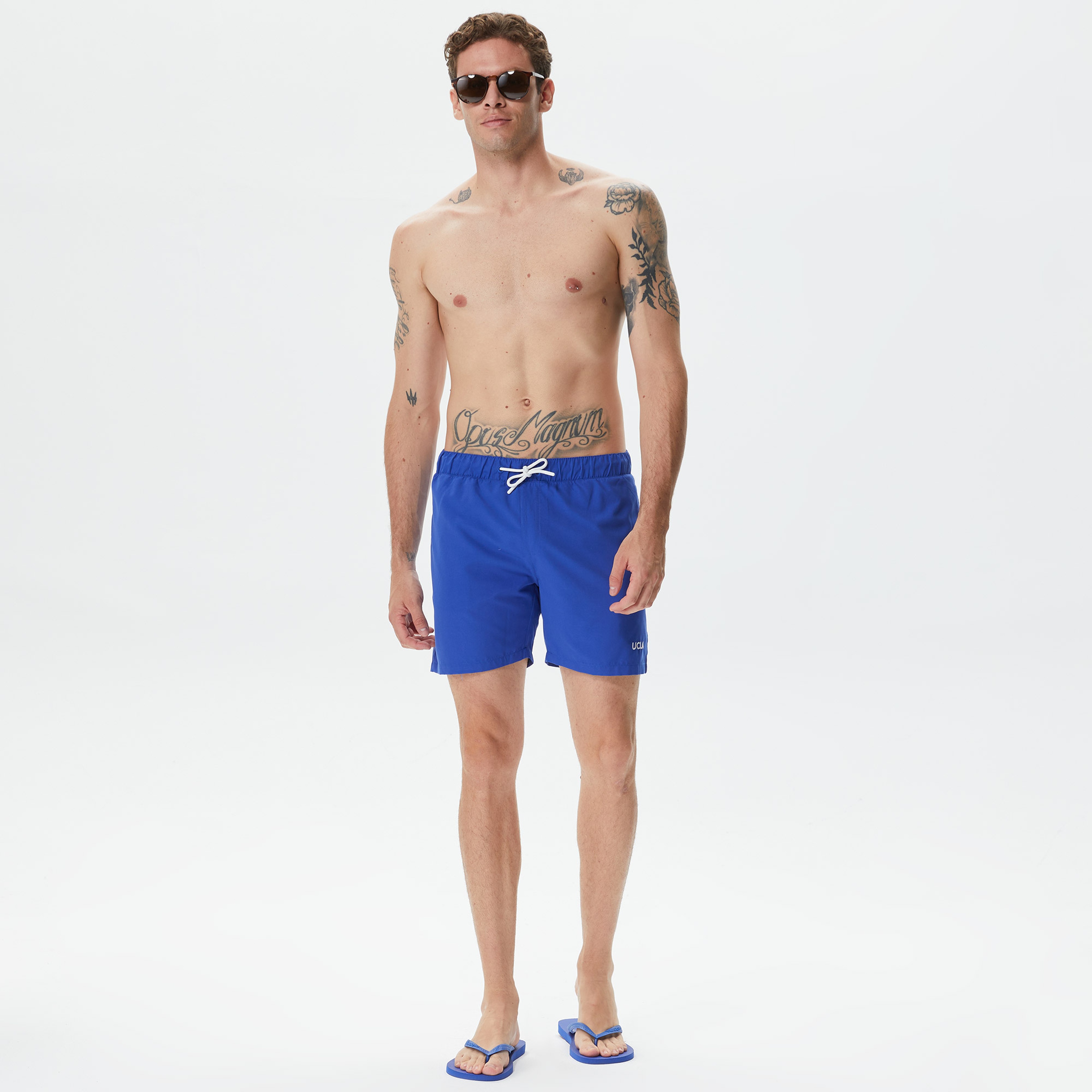 Ucla Erkek Mavi Mayo