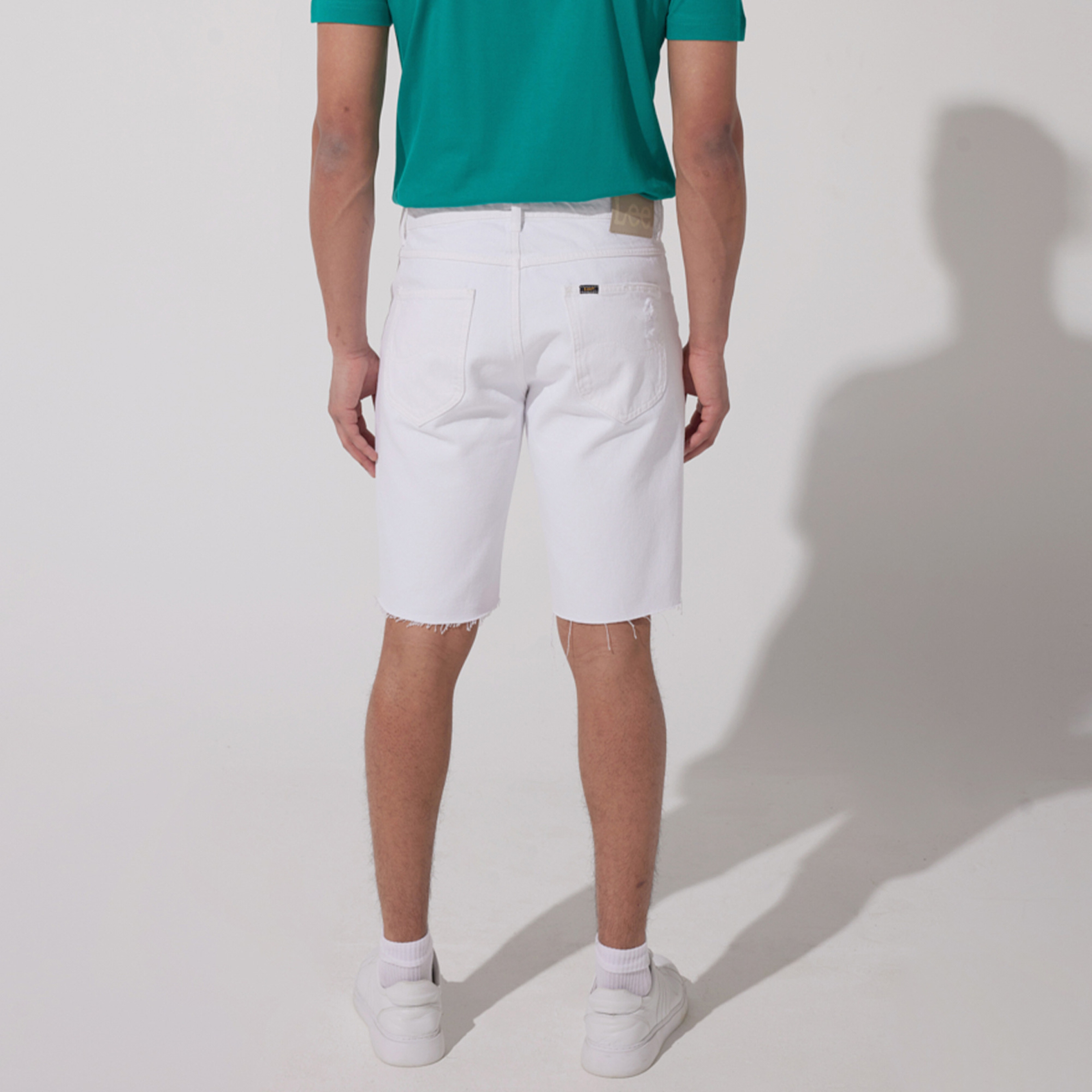 Lee Erkek Beyaz Şort