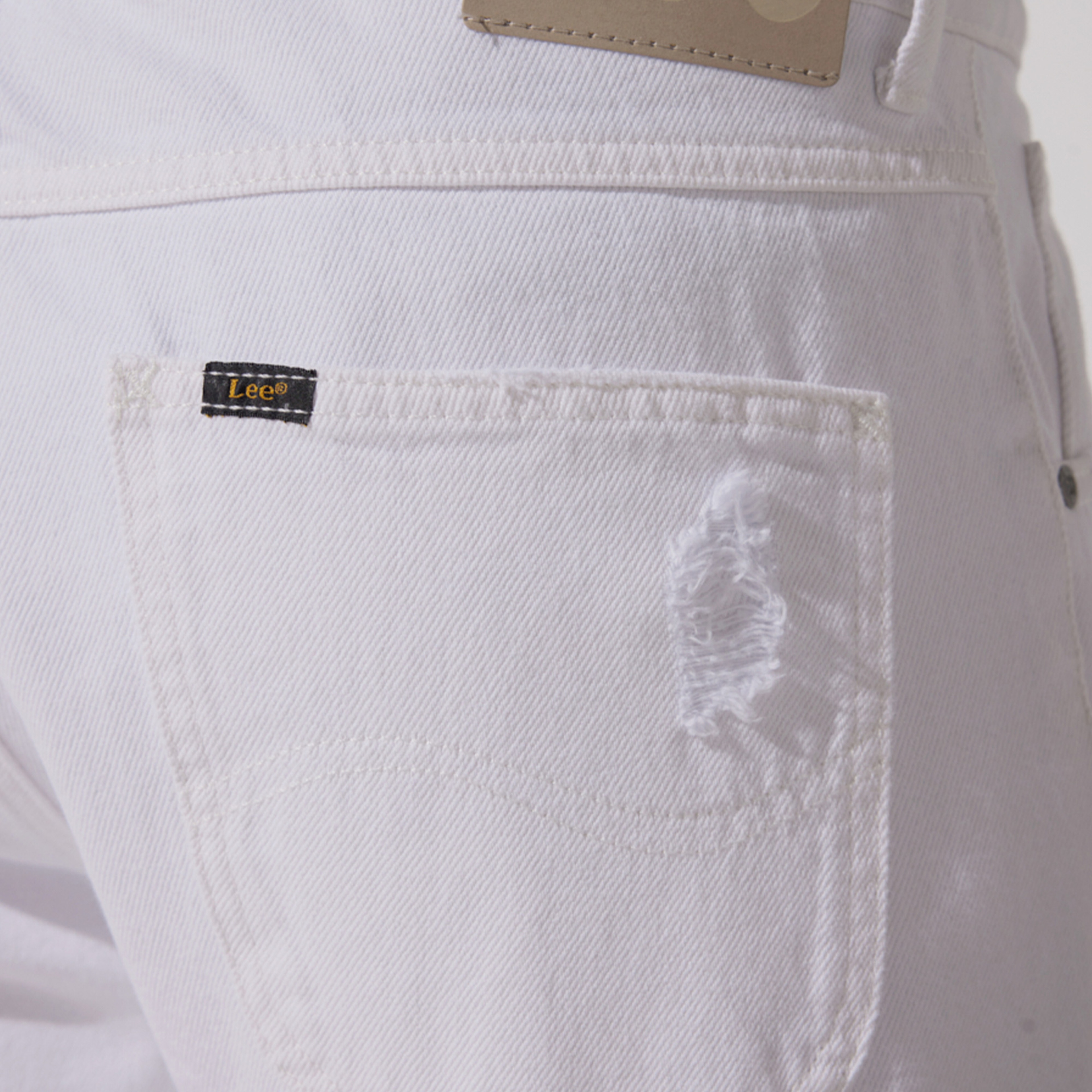 Lee Erkek Beyaz Şort