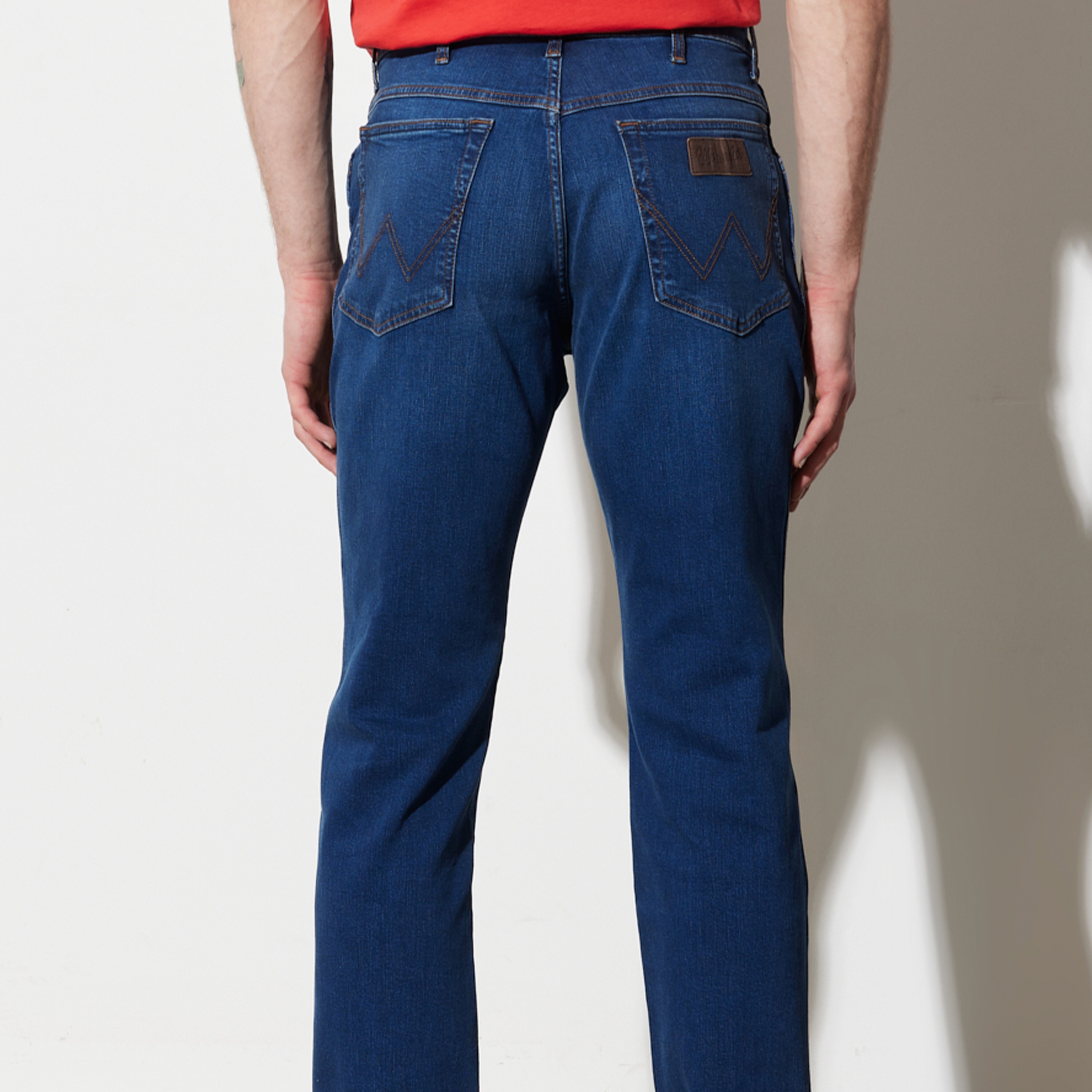 Wrangler Erkek Mavi Pantolon