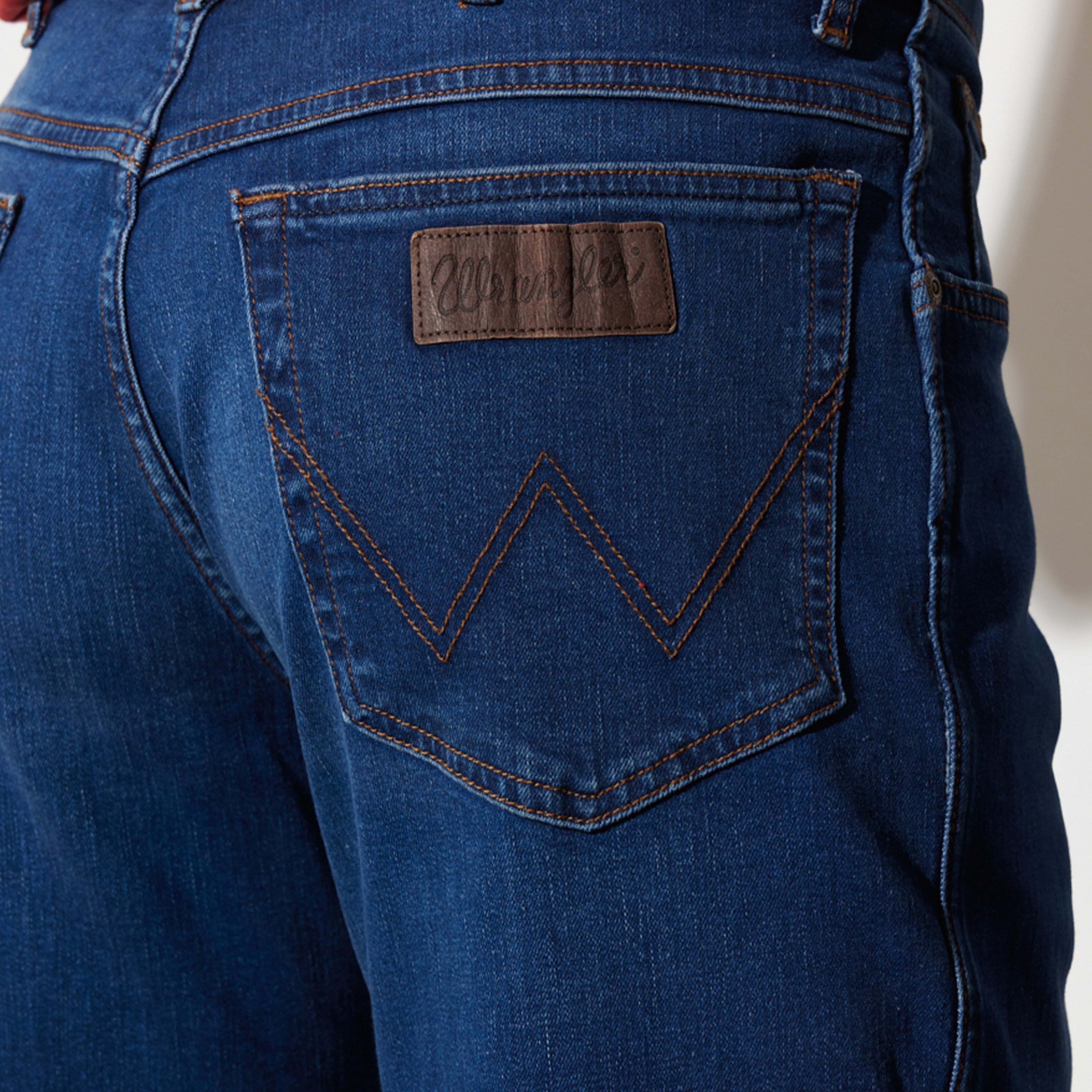 Wrangler Erkek Mavi Pantolon