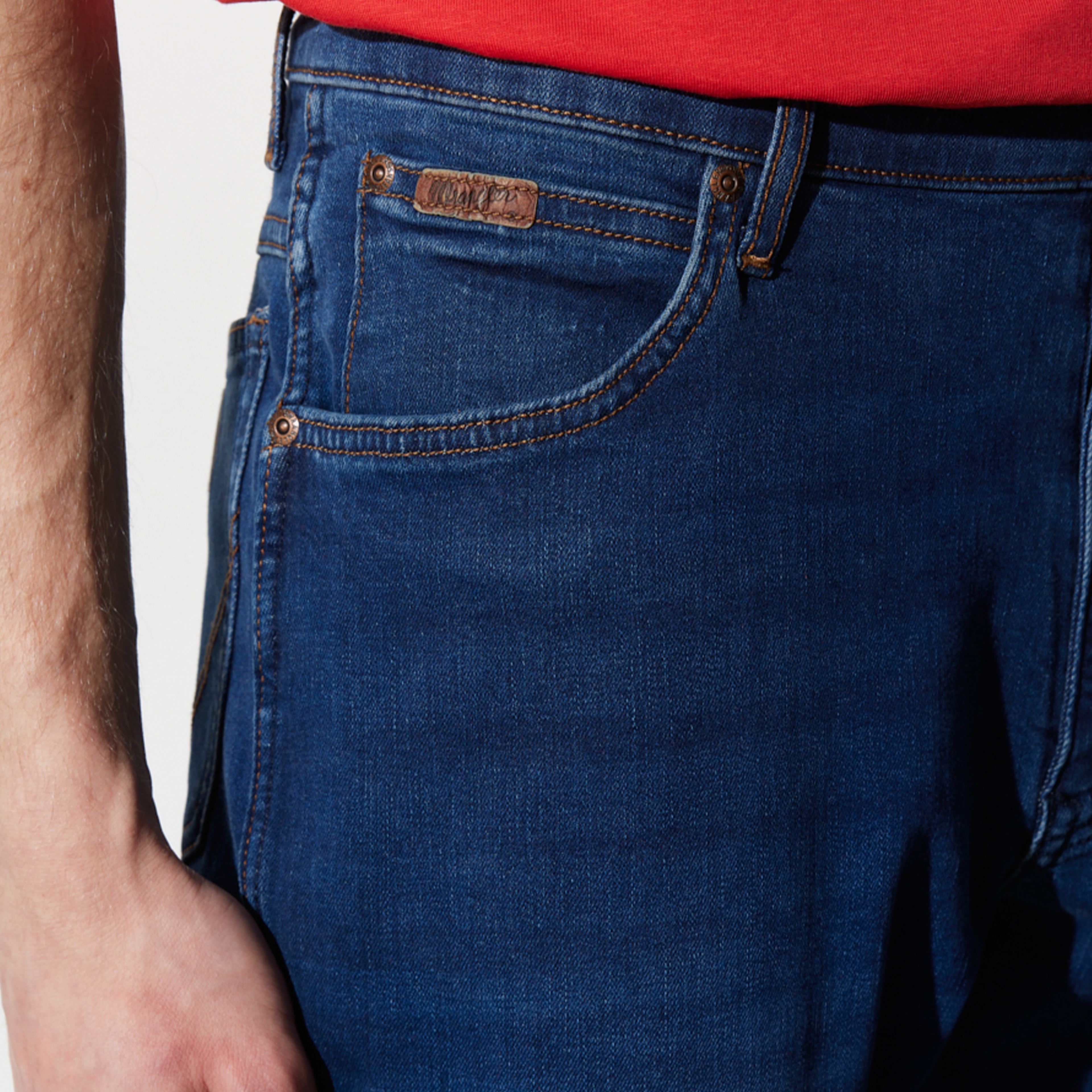 Wrangler Erkek Mavi Pantolon