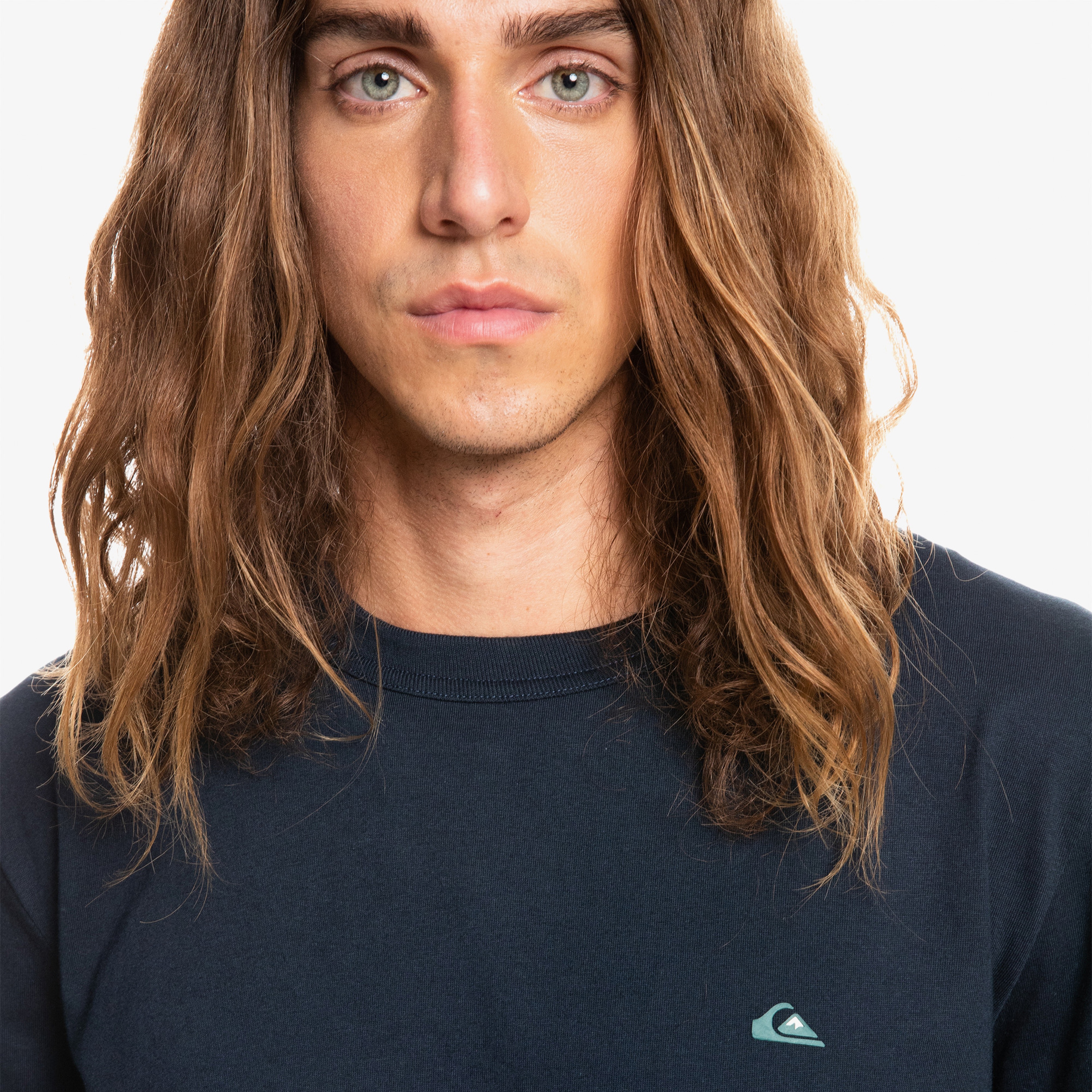 Quiksilver Essentials Erkek Lacivert Günlük T-Shirt
