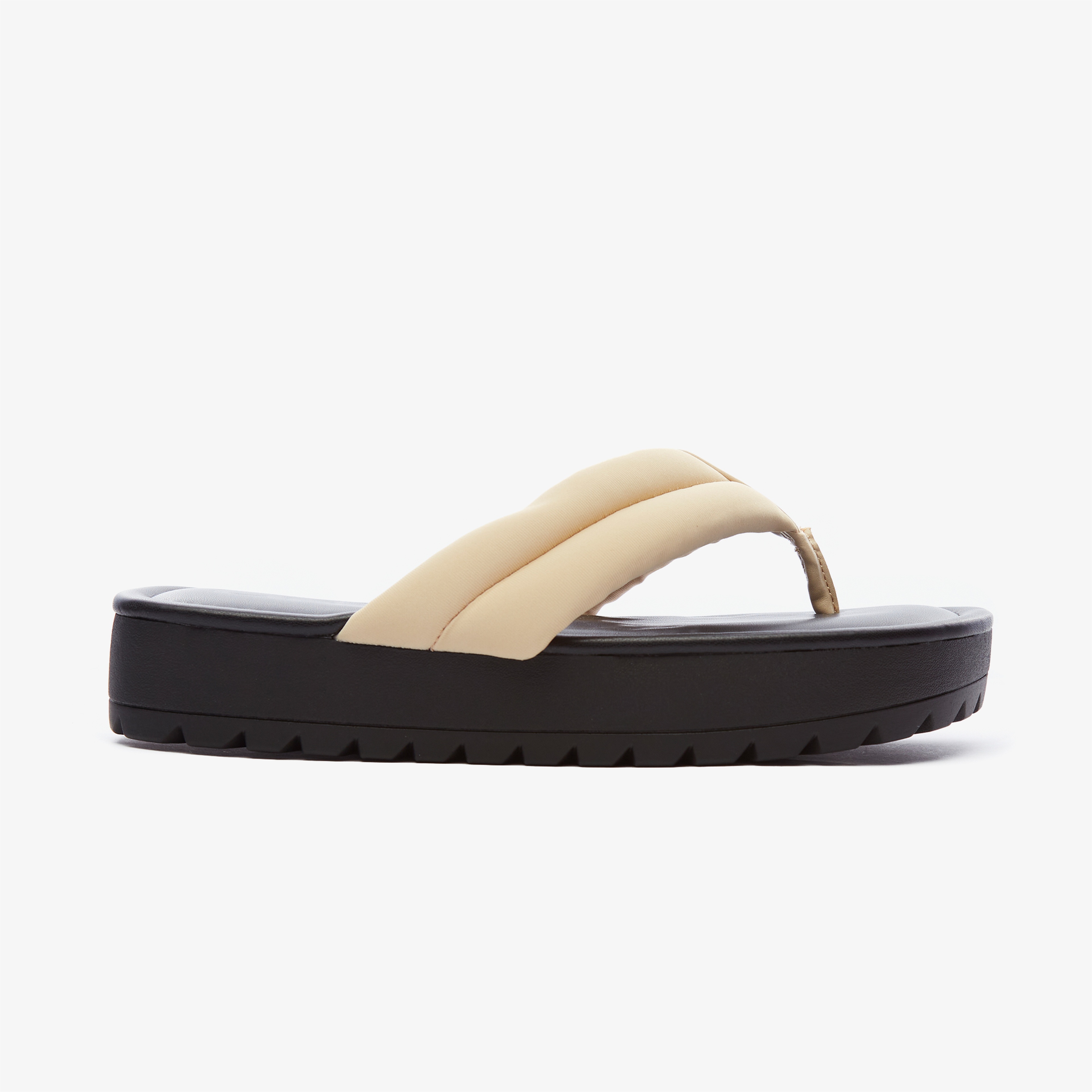 Only Onlmoss-1 Pu Kadın Bej Terlik