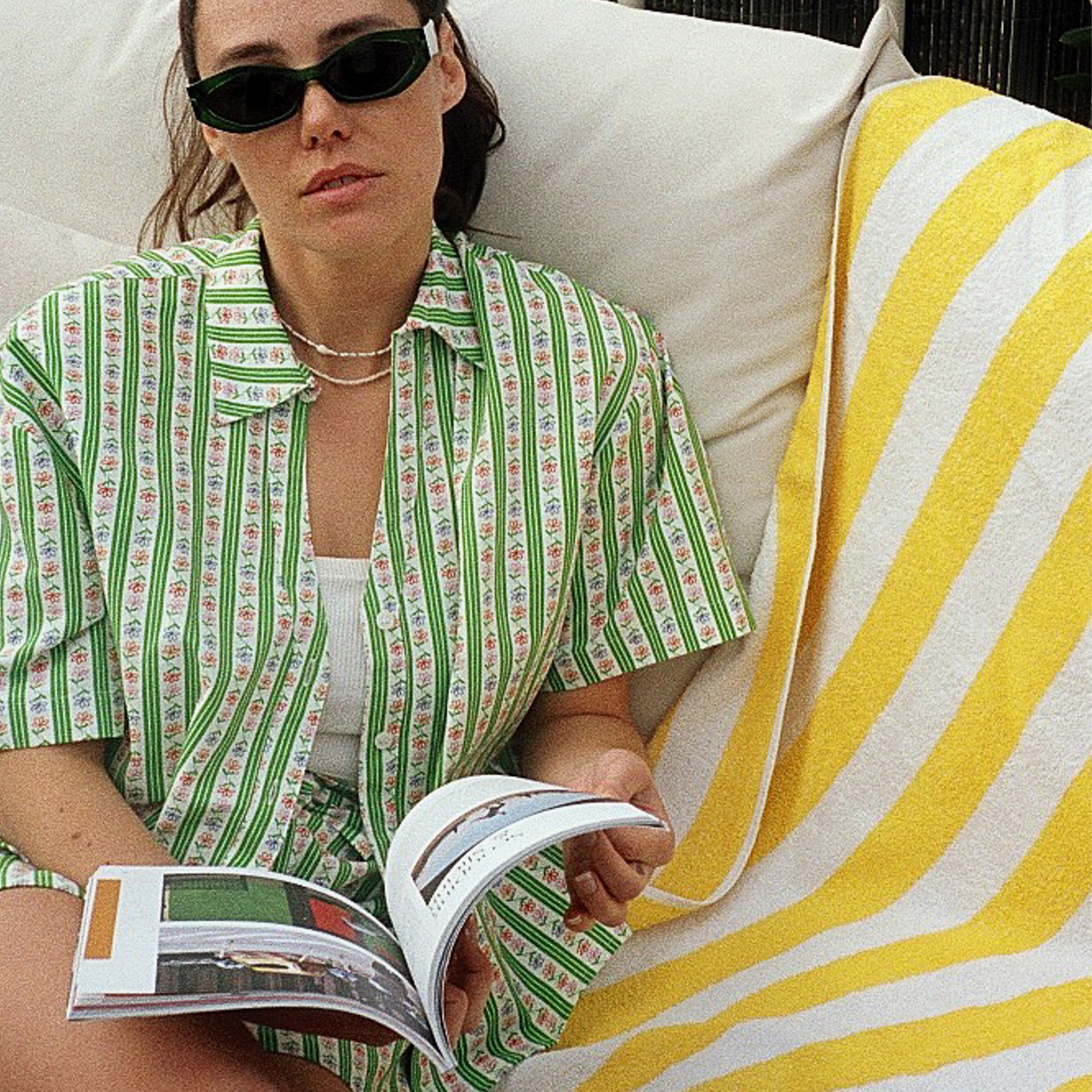 Pemy Store Kadın Yeşil Gömlek