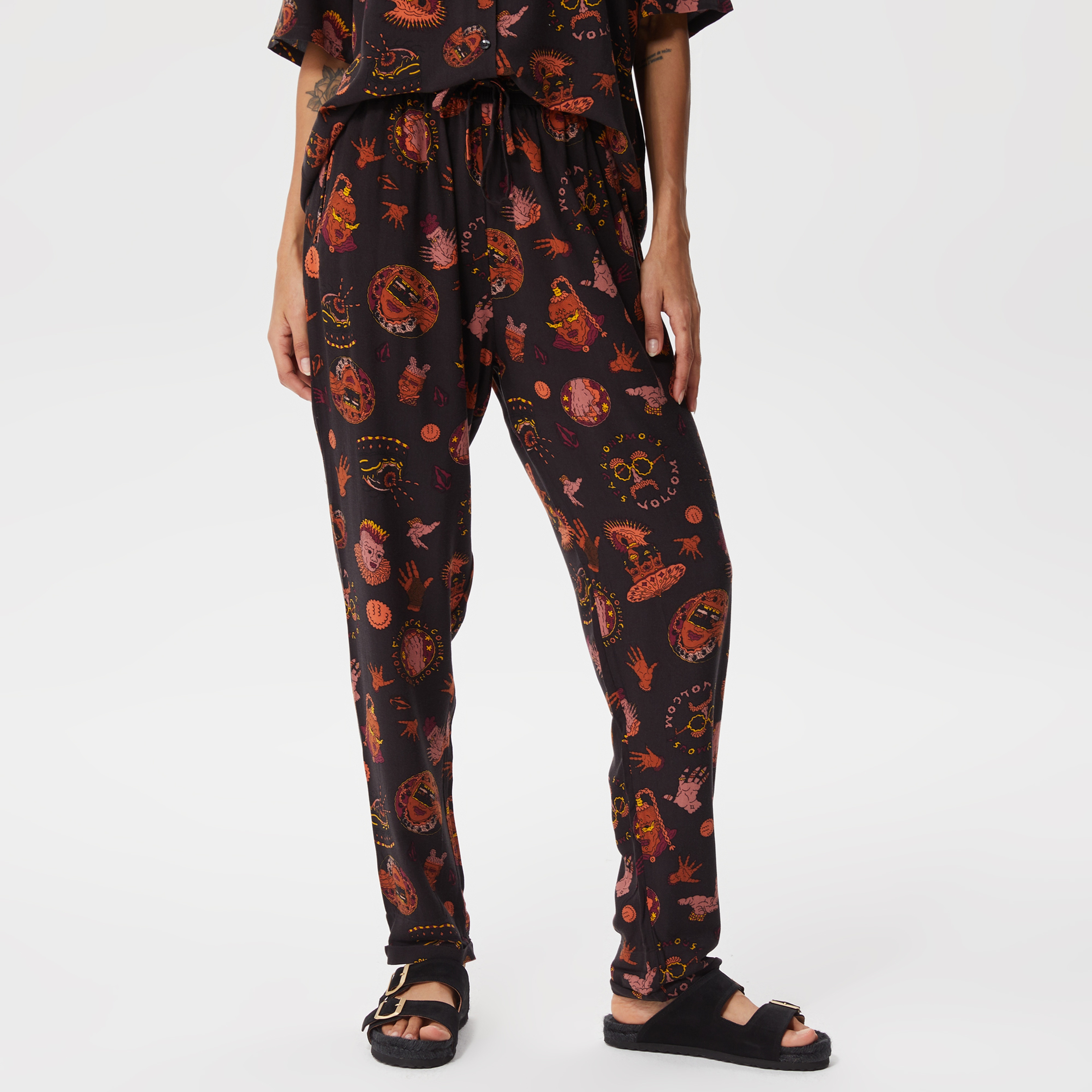 Volcom Connected Minds Surf Blk Kadın Siyah Pantolon