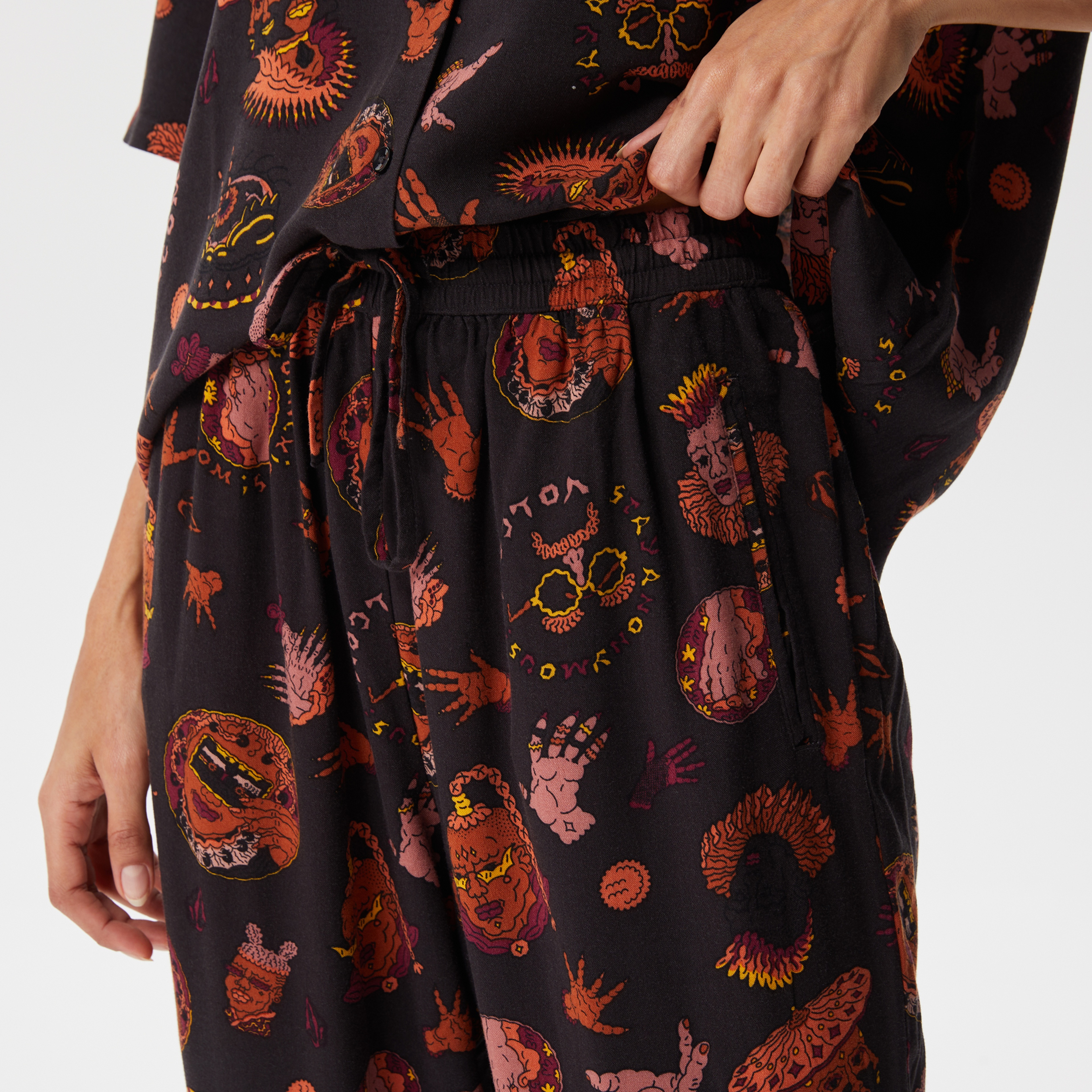 Volcom Connected Minds Surf Blk Kadın Siyah Pantolon