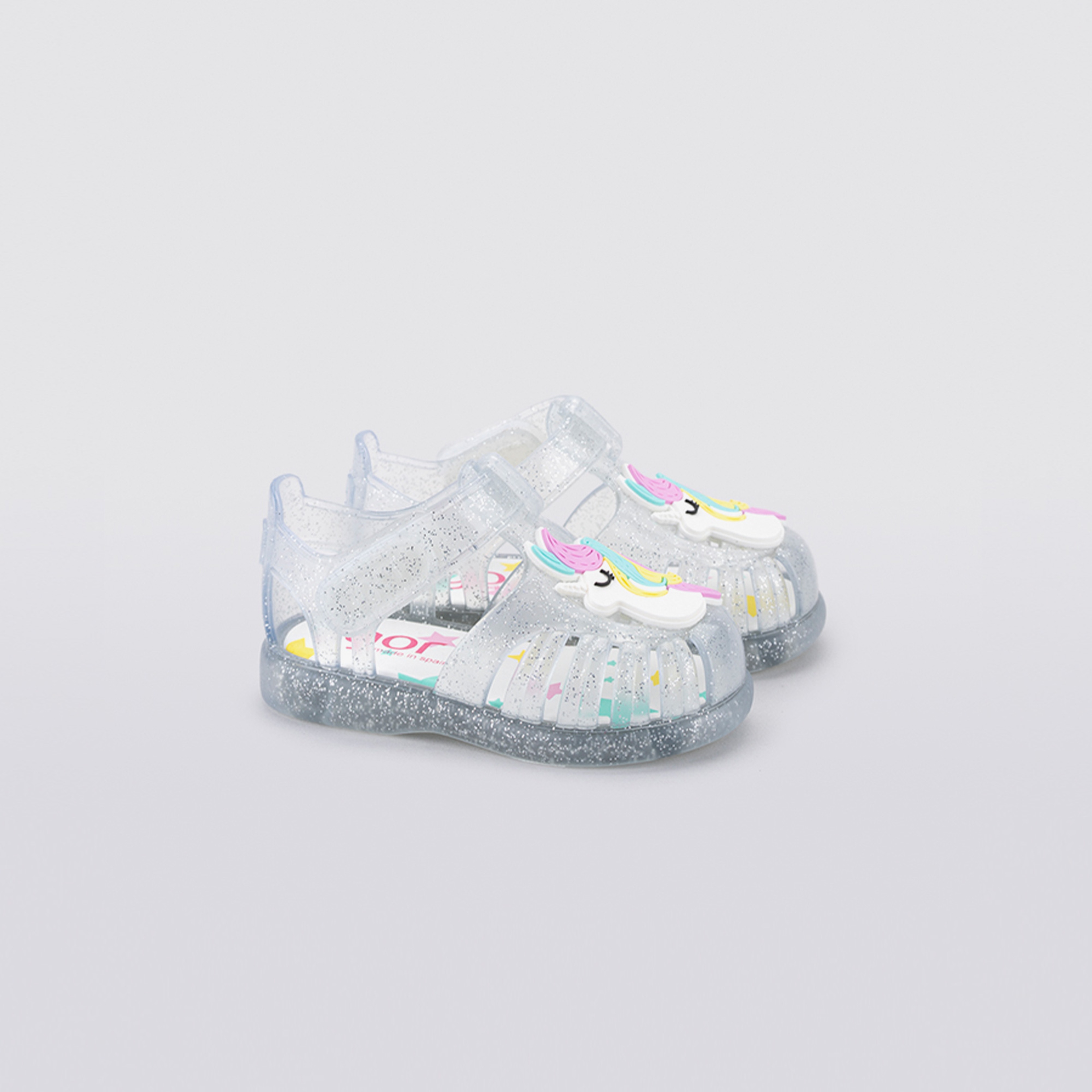 Igor S10309 Tobby Gloss Unicornio Çocuk Gri Sandalet