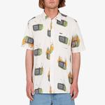 Volcom Fa Hager Woven Erkek Beyaz Gömlek