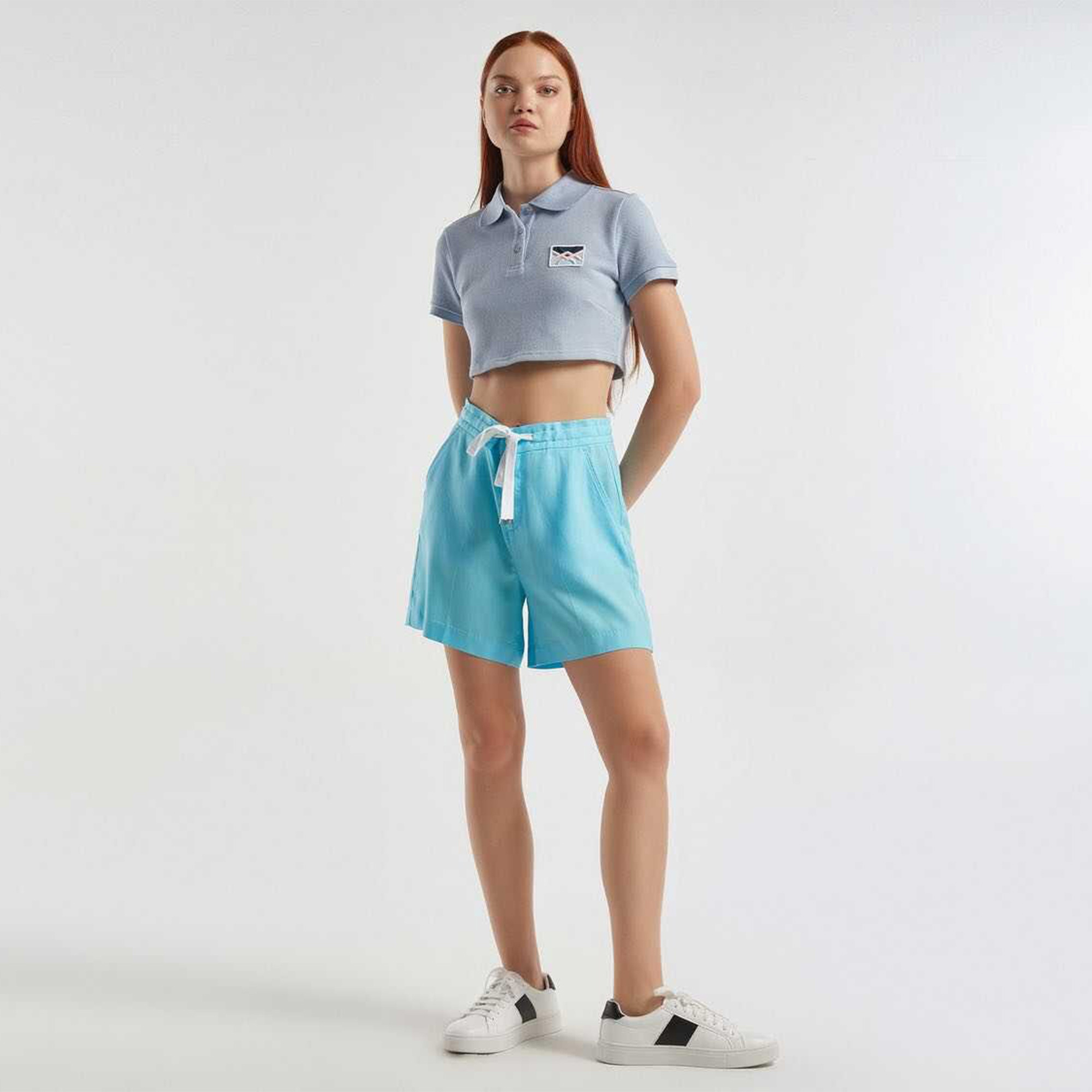 Benetton Kadın Mavi Polo