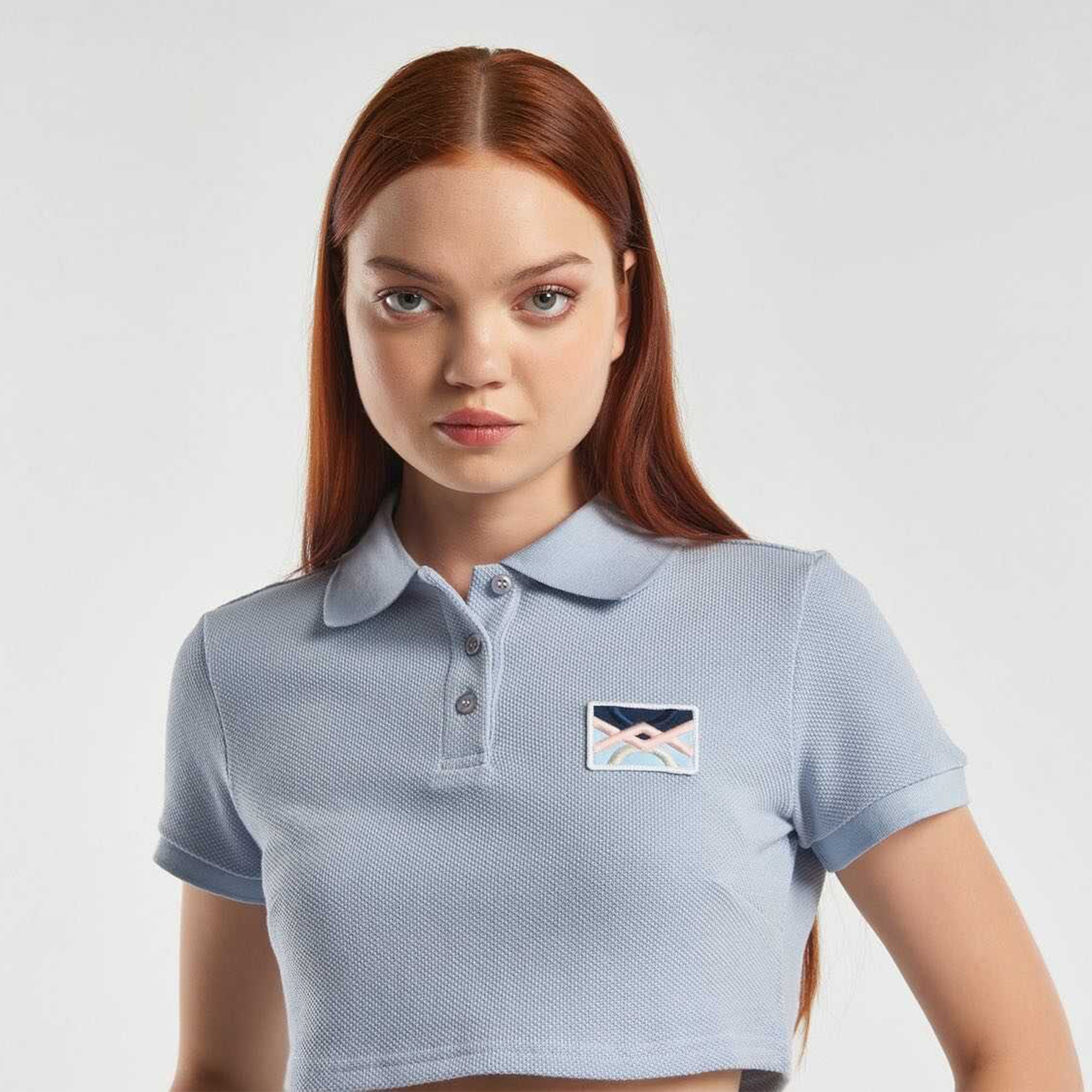 Benetton Kadın Mavi Polo