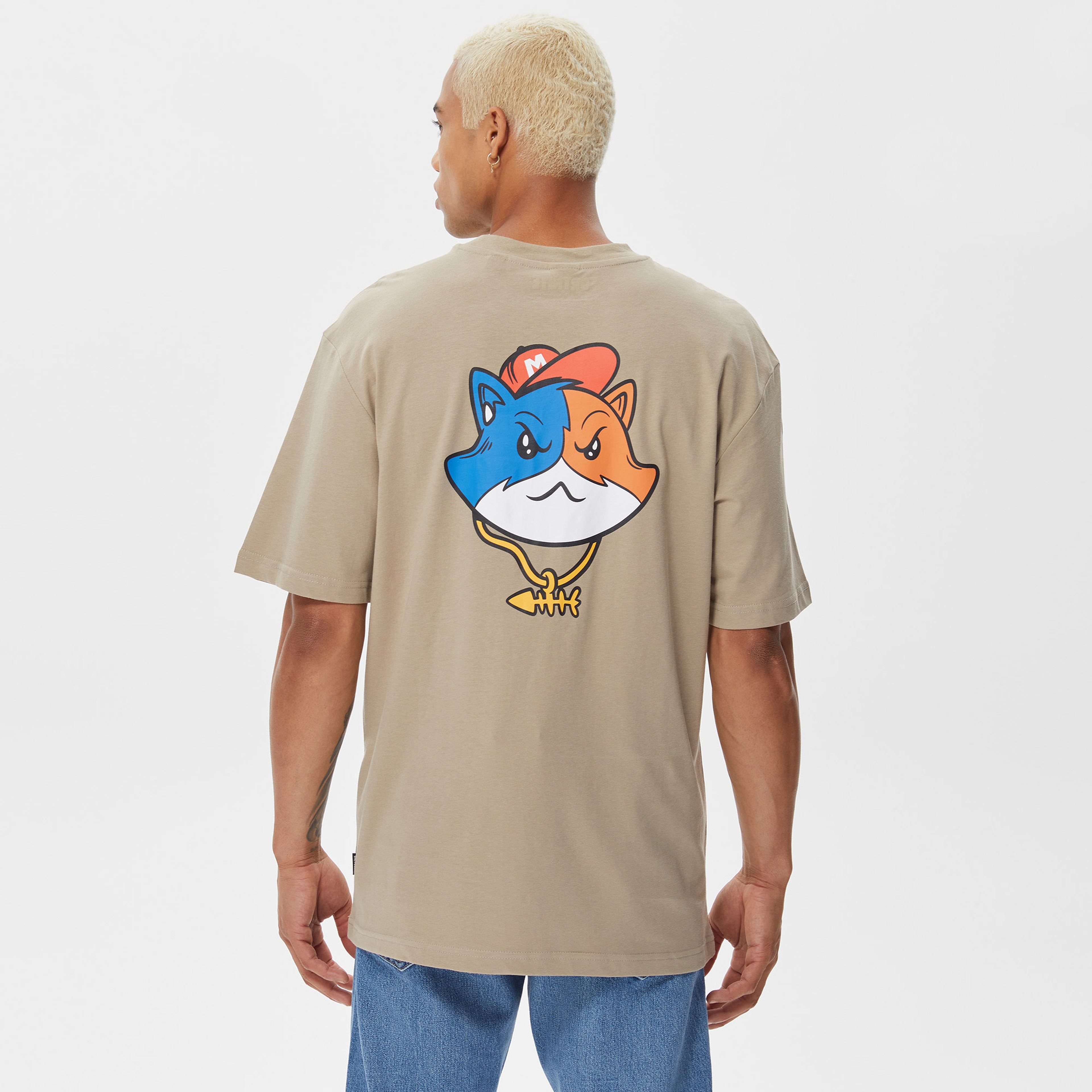 ONLY&SONS Onsfortnite Relaxed Kısa Kollu Erkek Yeşil Tshırt