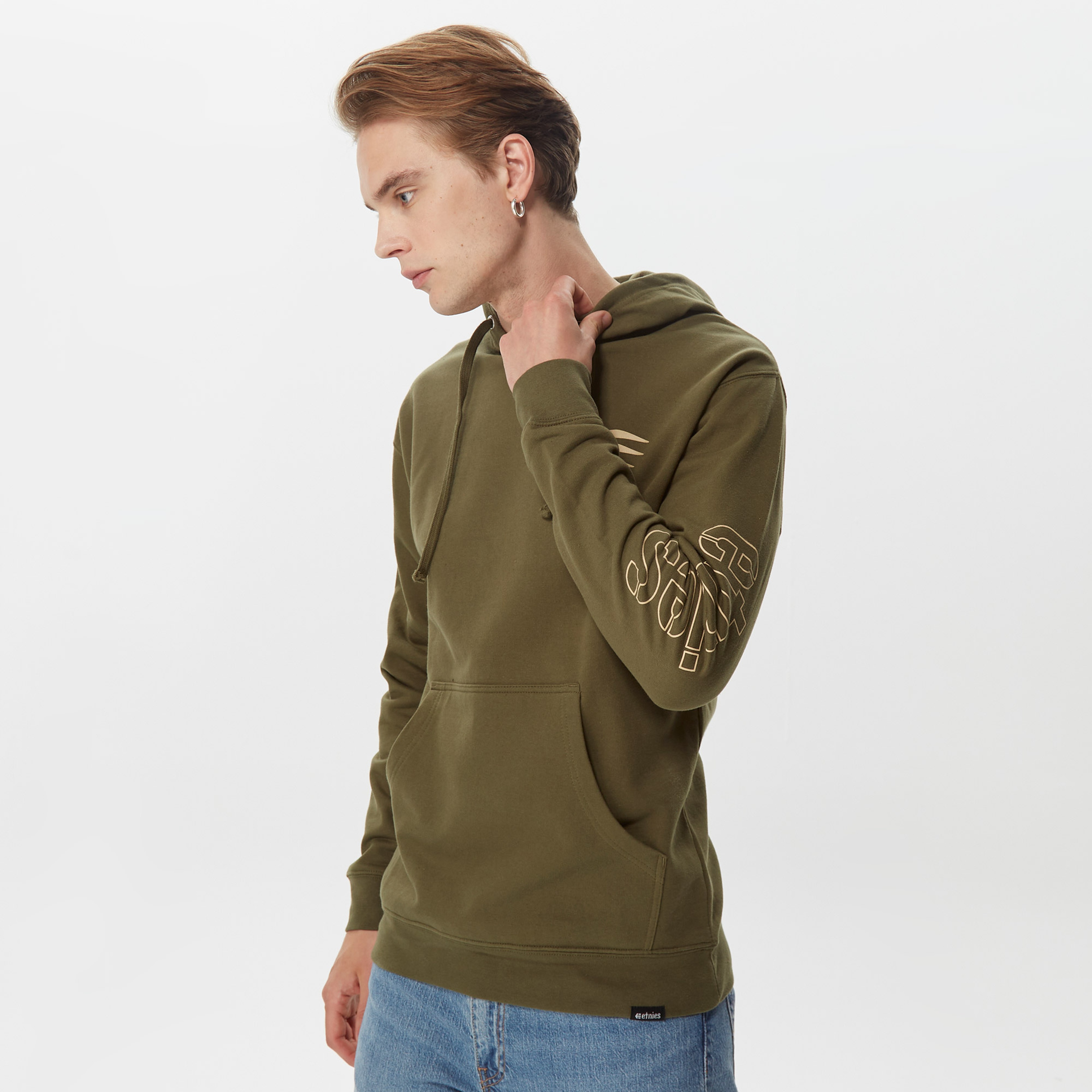 Etnies Joslin Erkek Yeşil Sweatshirt