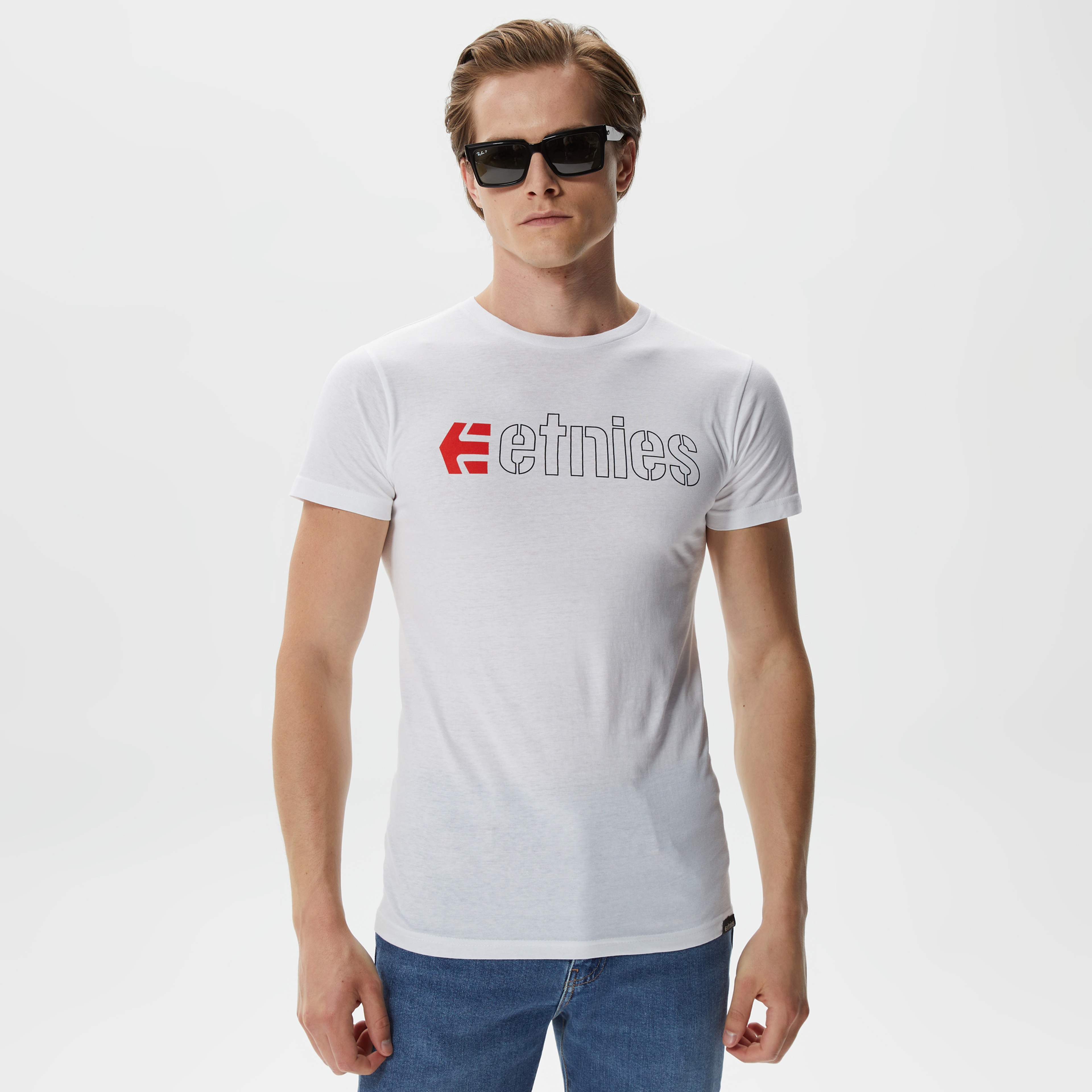 Etnies Ecorp Erkek Beyaz T-Shirt