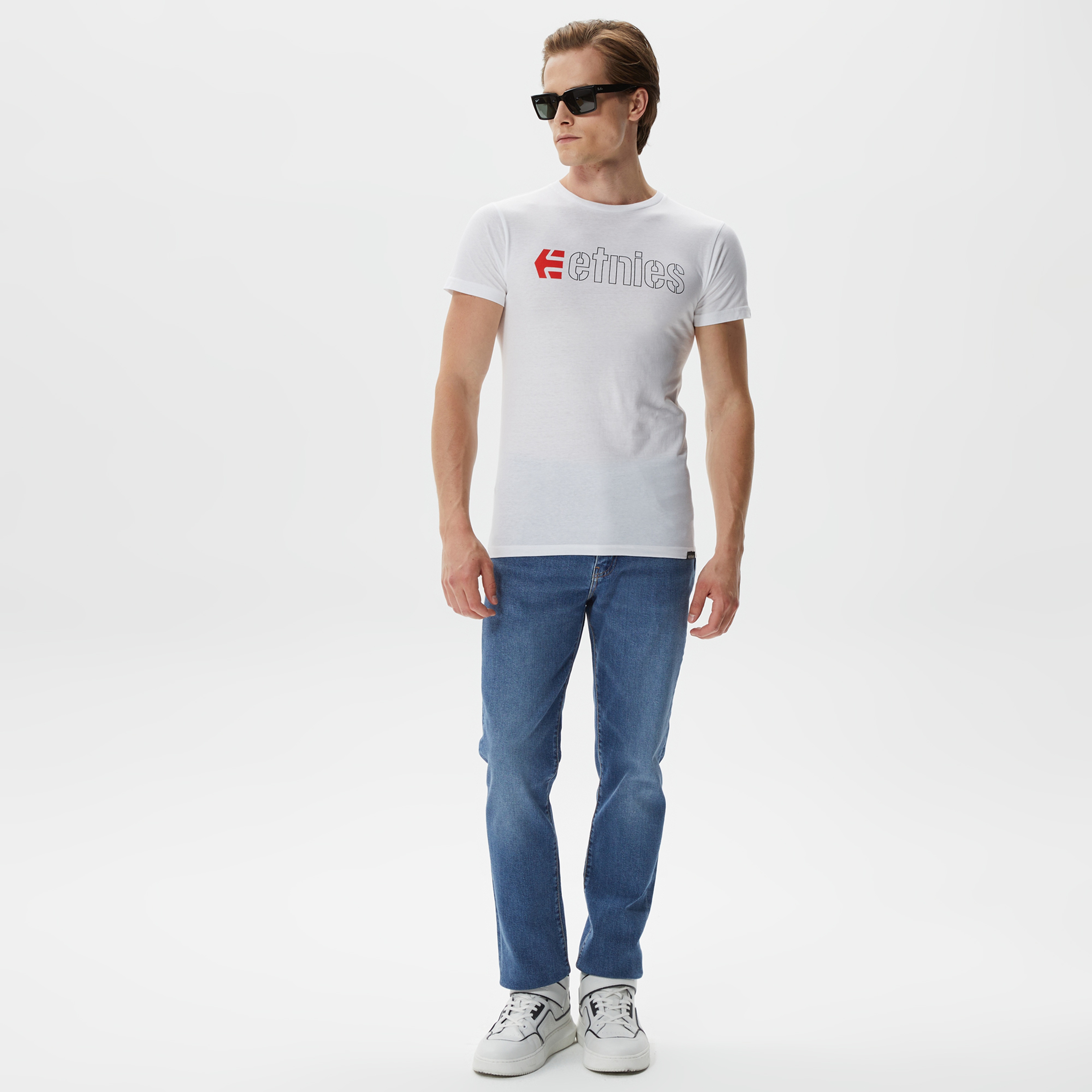 Etnies Ecorp Erkek Beyaz T-Shirt