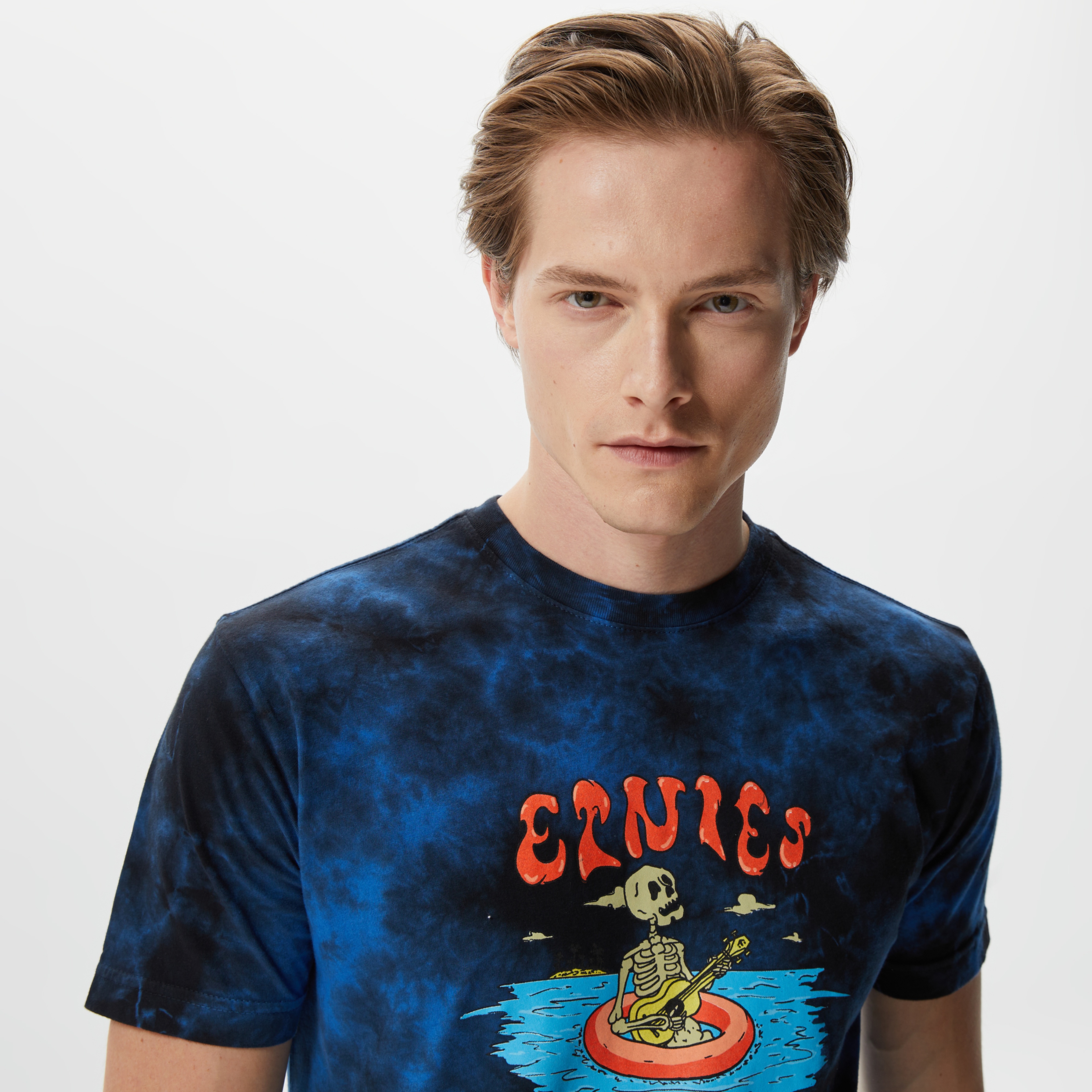 Etnies Floating Erkek Lacivert T-Shirt