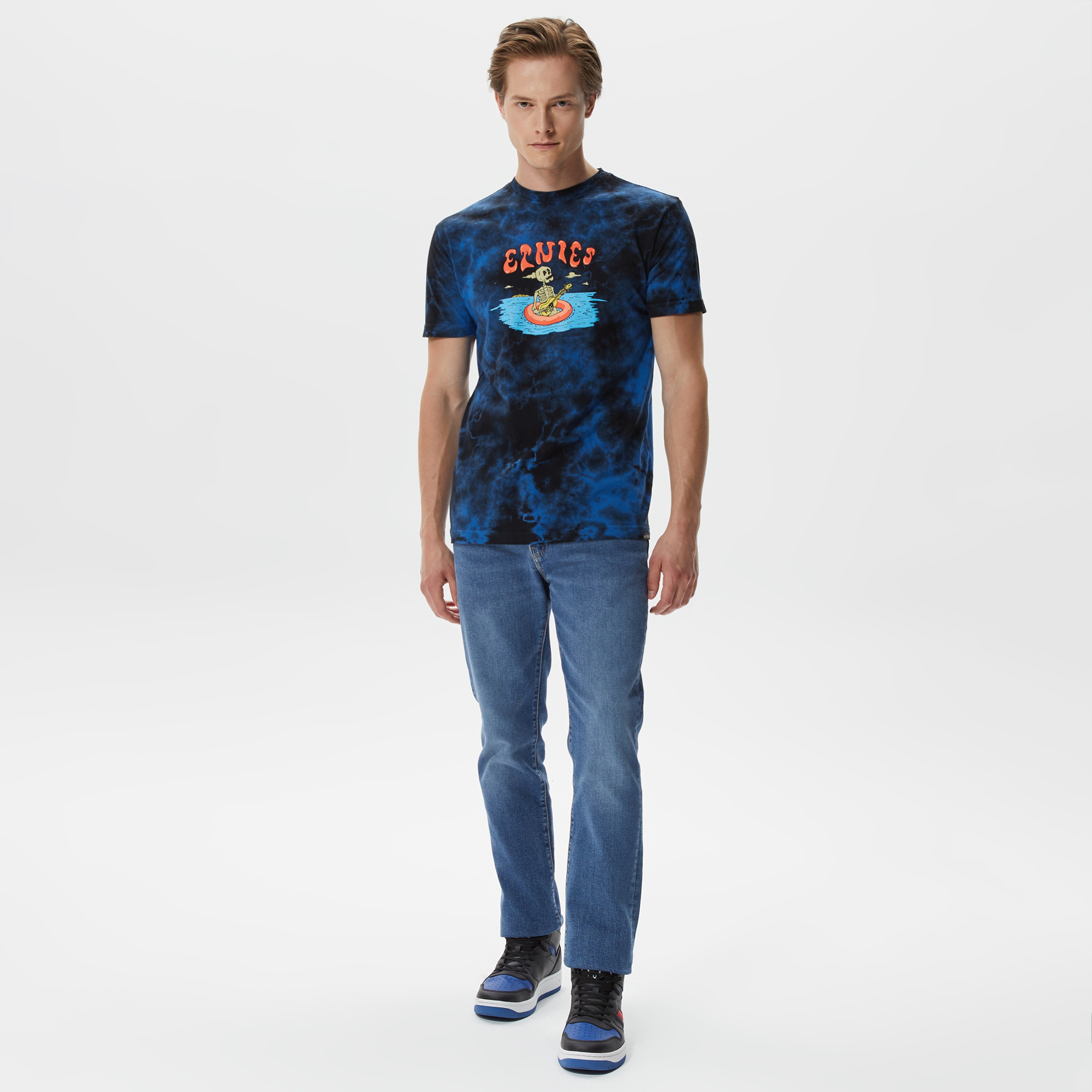 Etnies Floating Erkek Lacivert T-Shirt