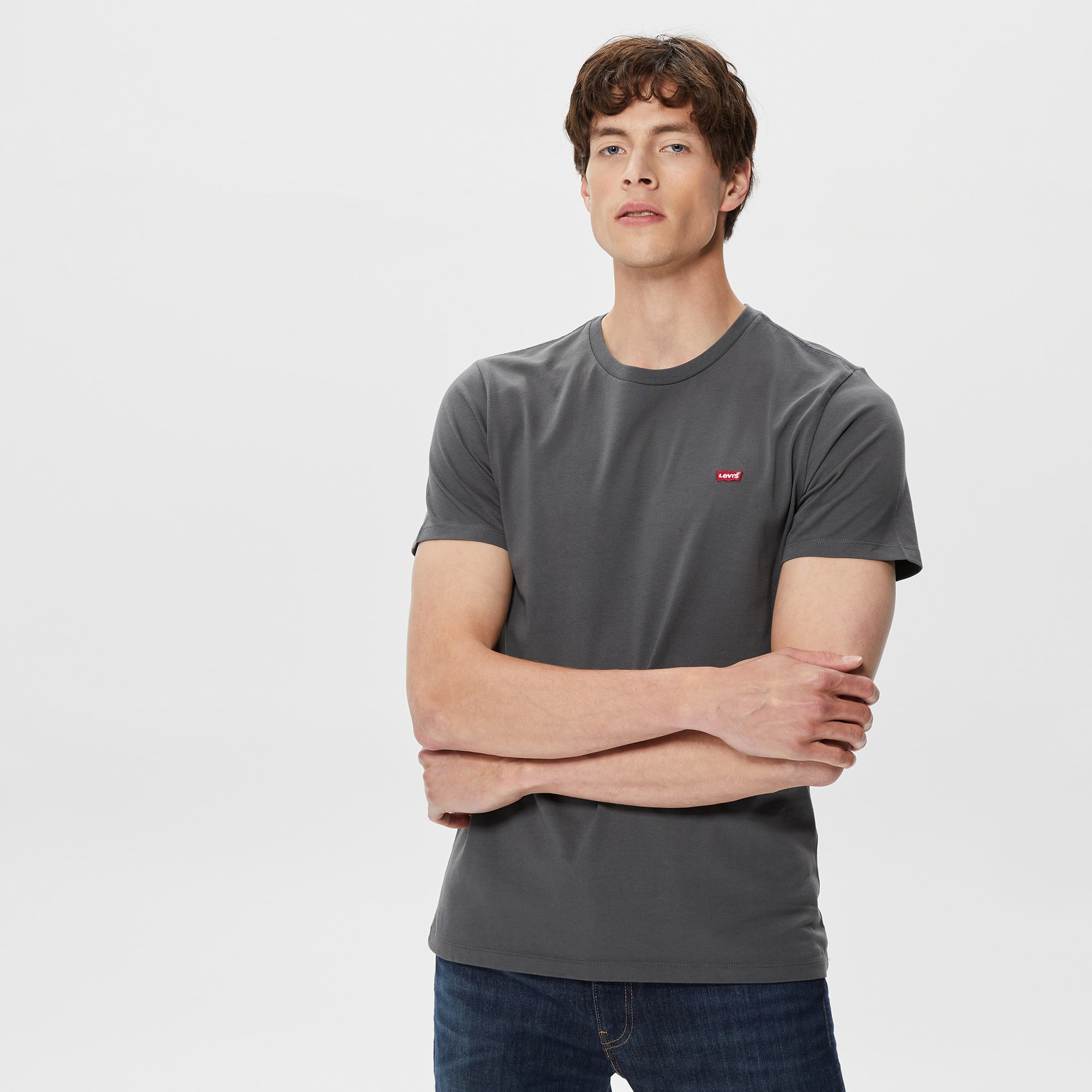 Levis Erkek Gri T-Shirt