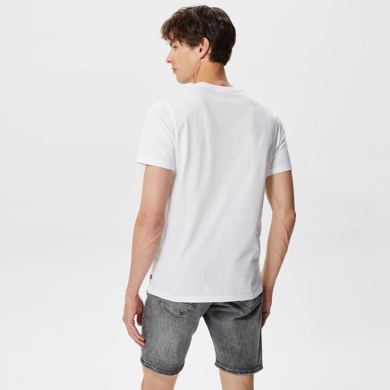 Levi's Graphic Setin Neck Graphic Erkek Krem Rengi T-Shirt