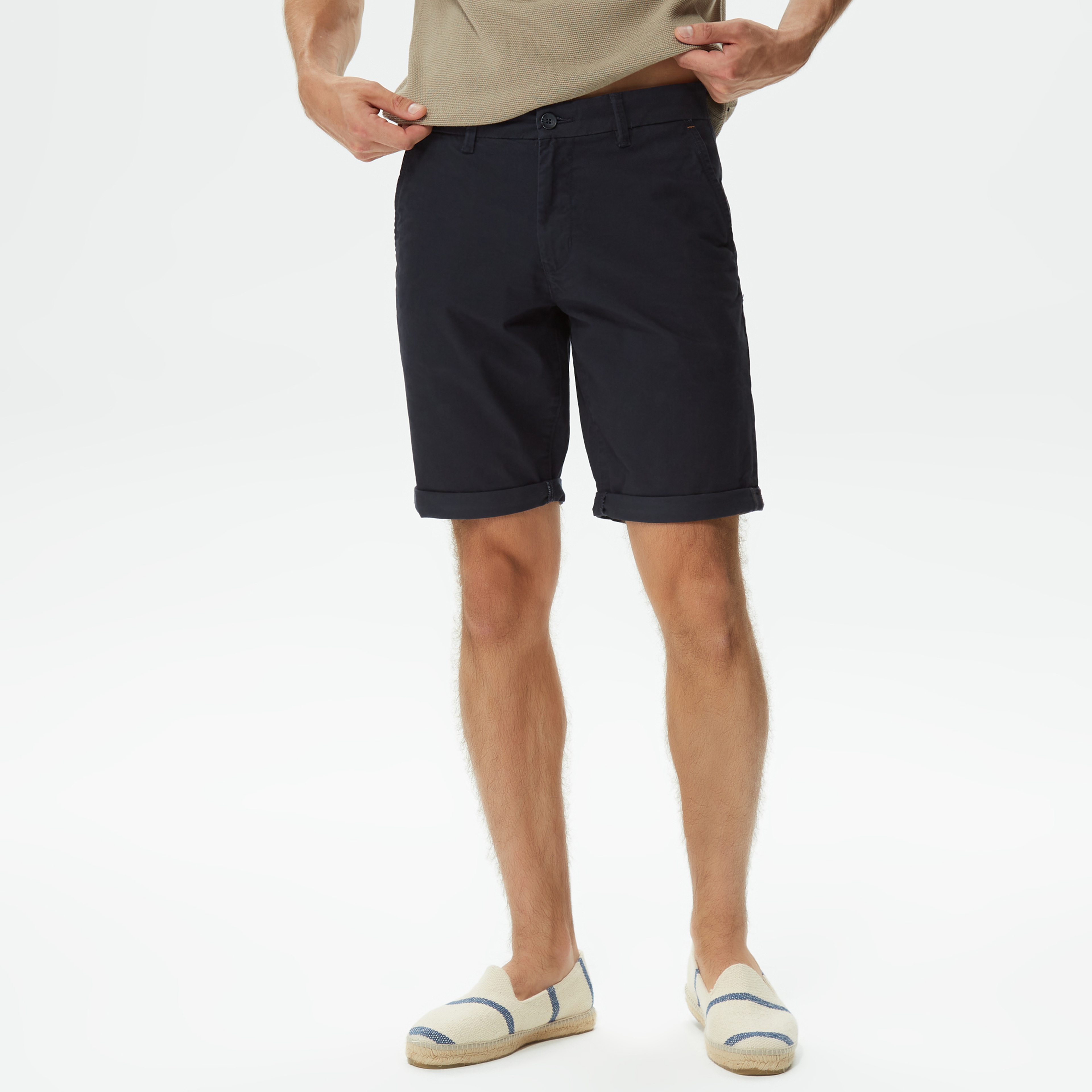 ONLY&SONS Onspeter Regular Twill Erkek Lacivert Şort