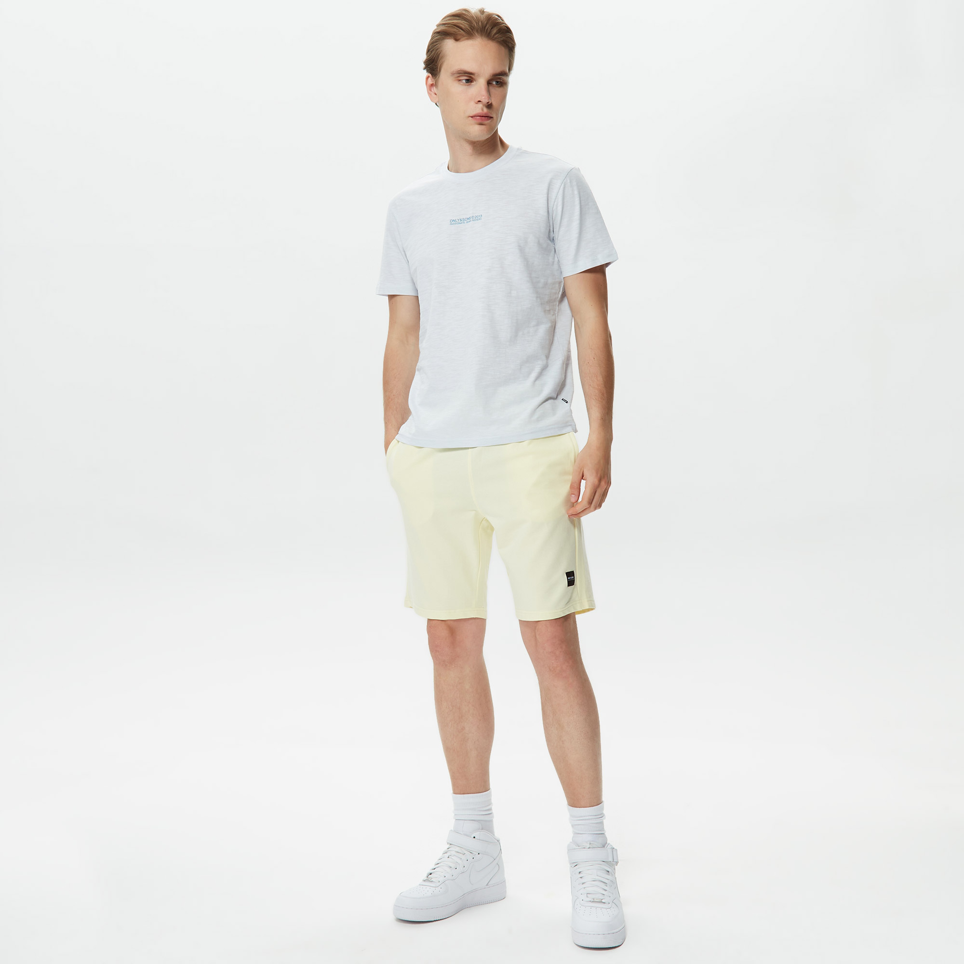 ONLY&SONS Onsneil Sweat Erkek Pembe Şort