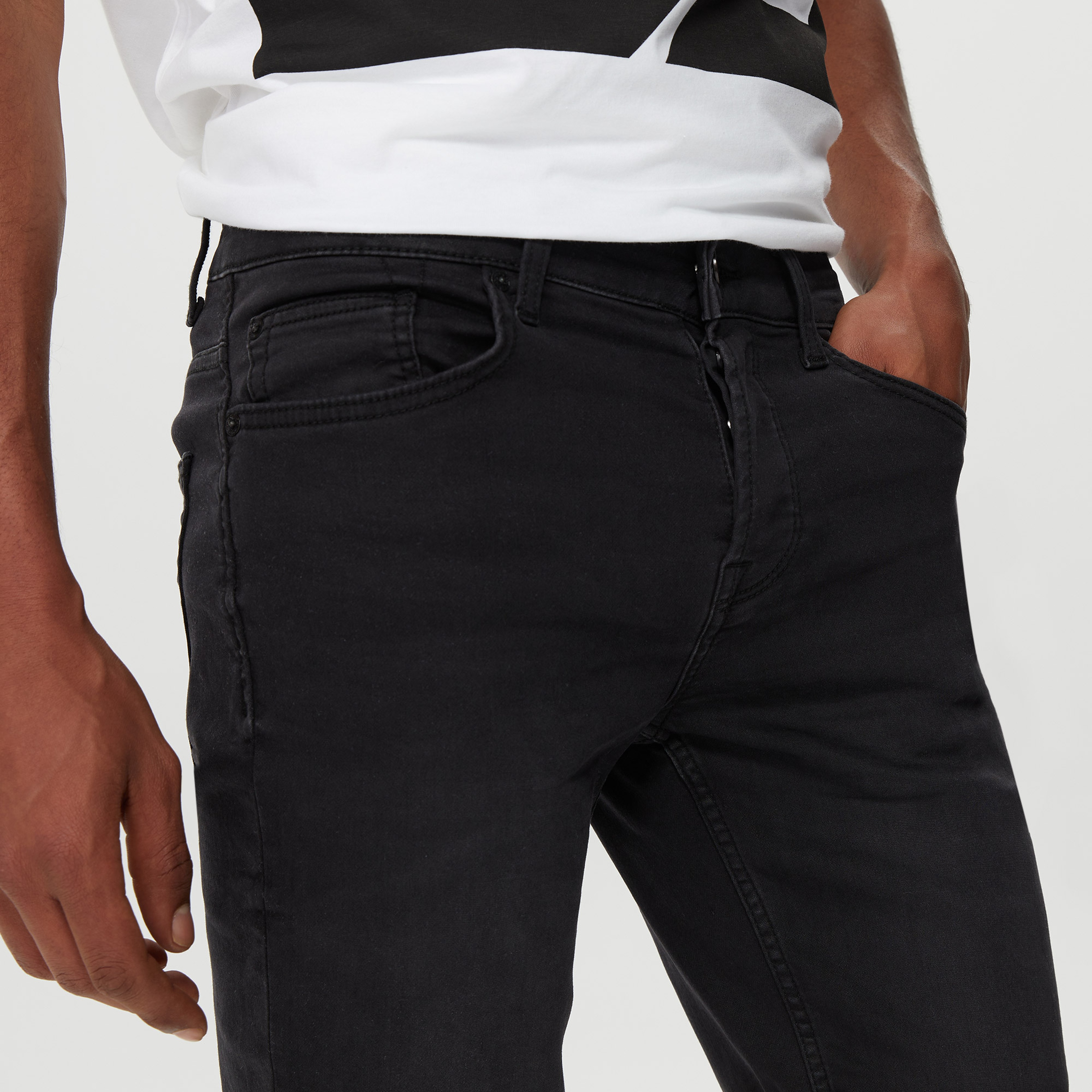 ONLY&SONS Onsply Regular Fit Denim Erkek Siyah Şort