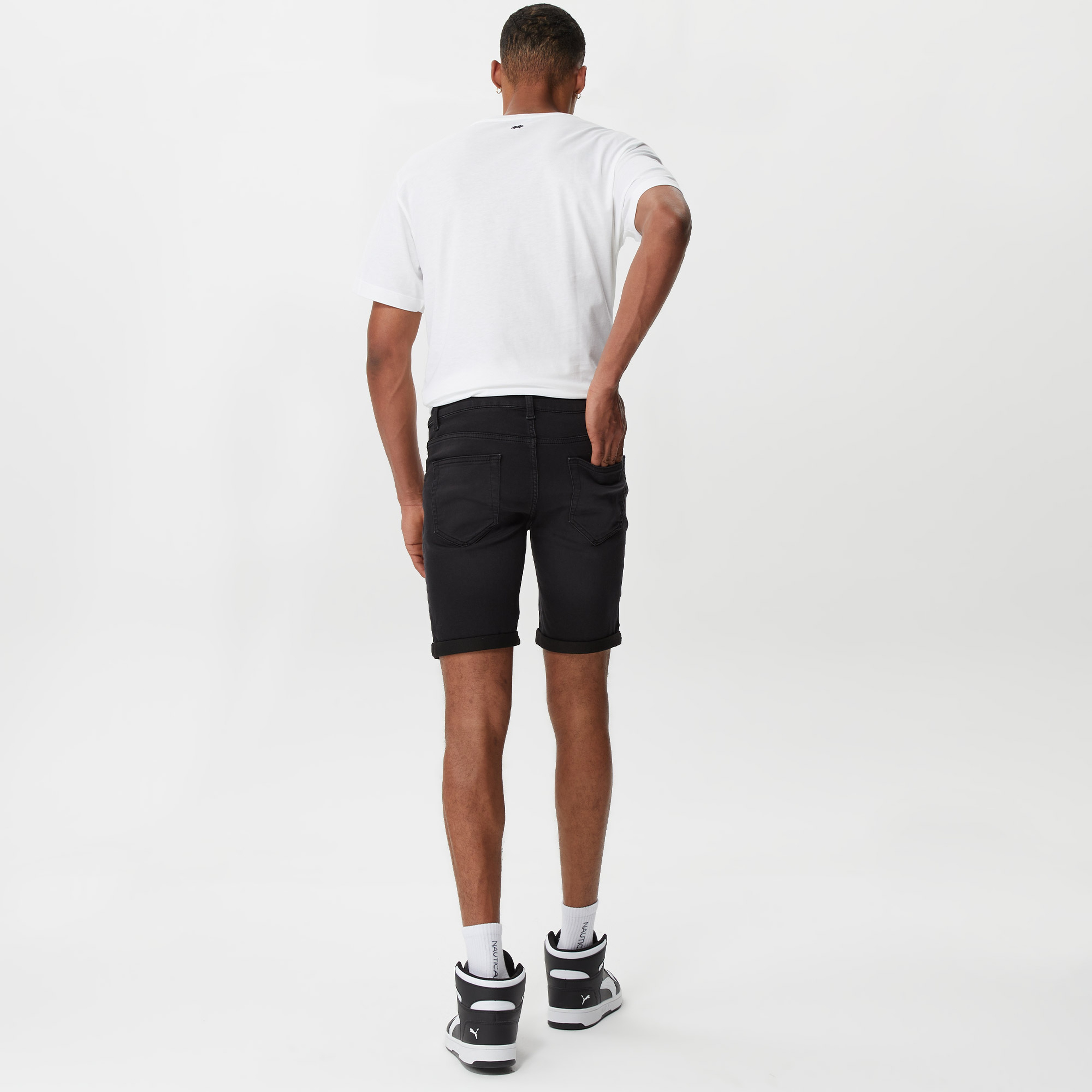 ONLY&SONS Onsply Regular Fit Denim Erkek Siyah Şort