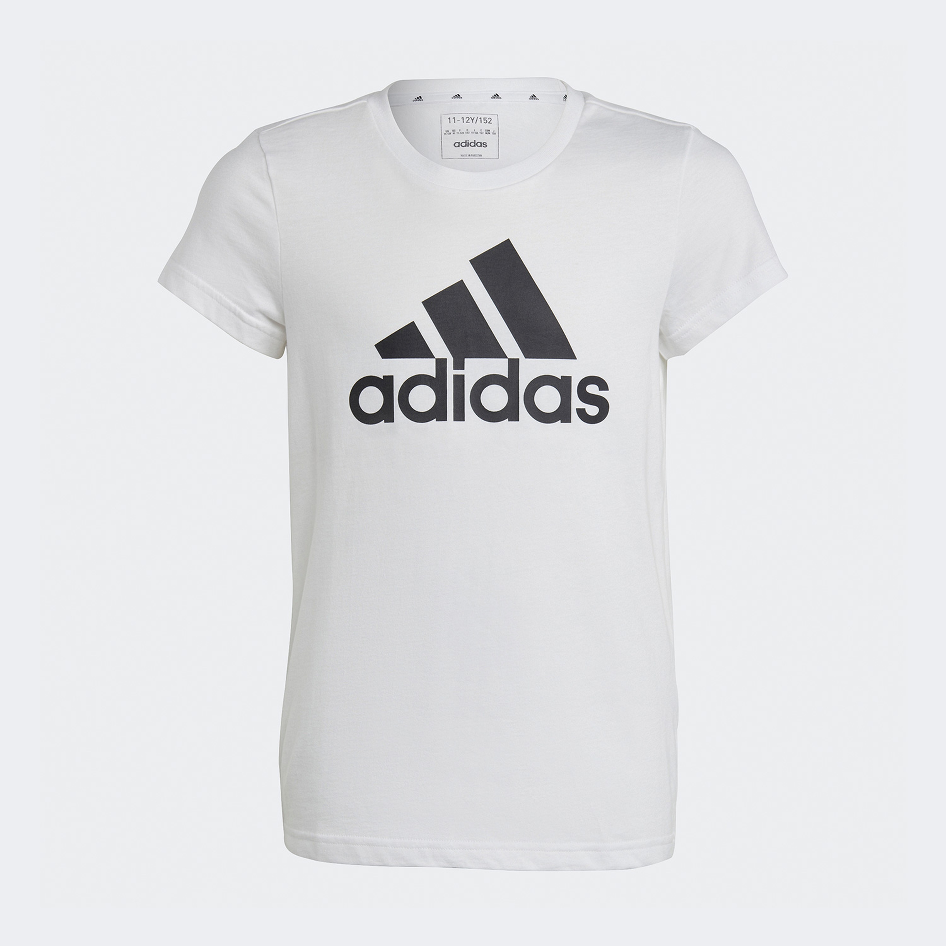 adidas Essentials Big Logo Cotton Çocuk Beyaz T-Shirt