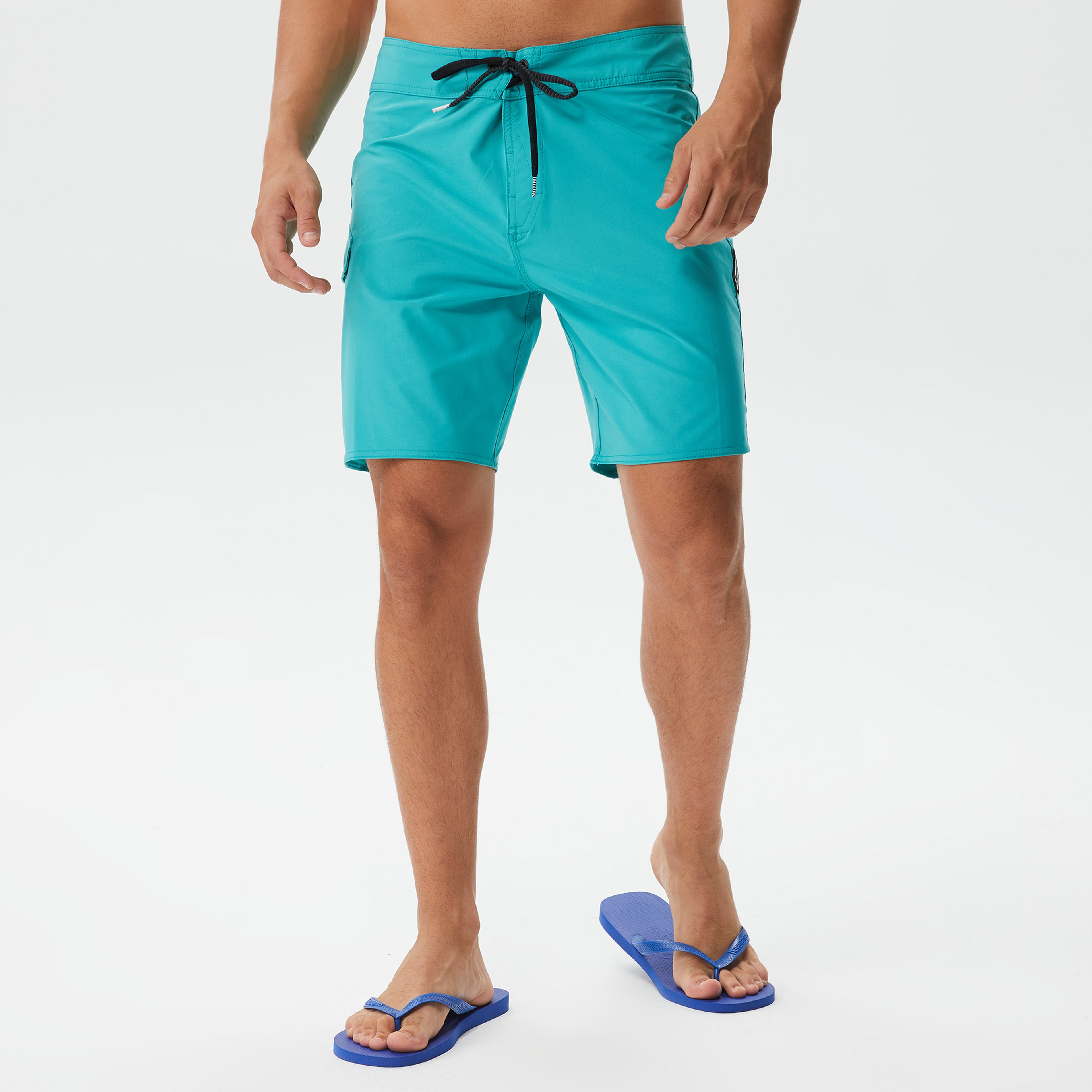 Volcom Lido Solid Mod 18 Tmt Erkek Turkuaz Mayo Şort