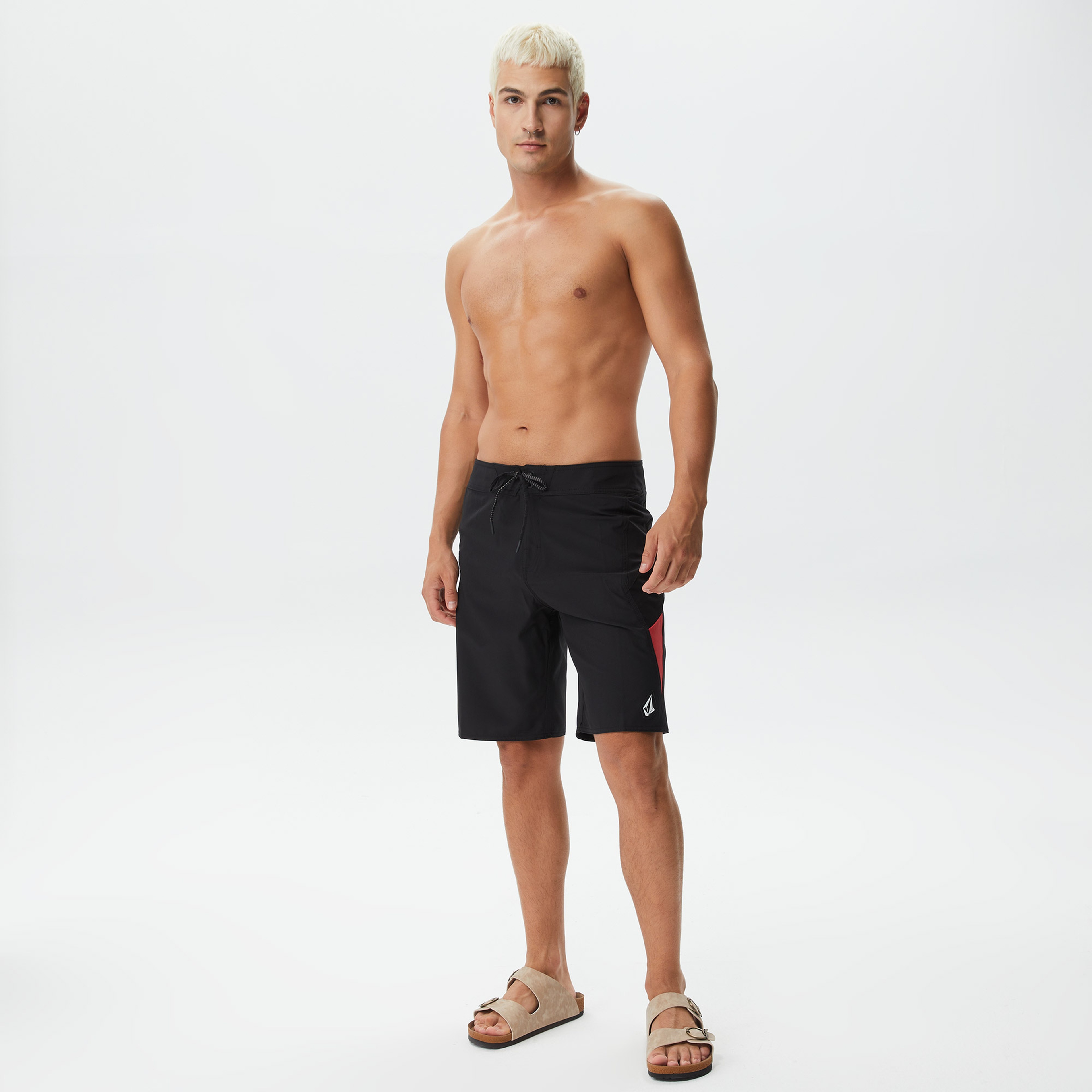 Volcom Surf Vitals Robins M 20 Blk Erkek Siyah Mayo Şort