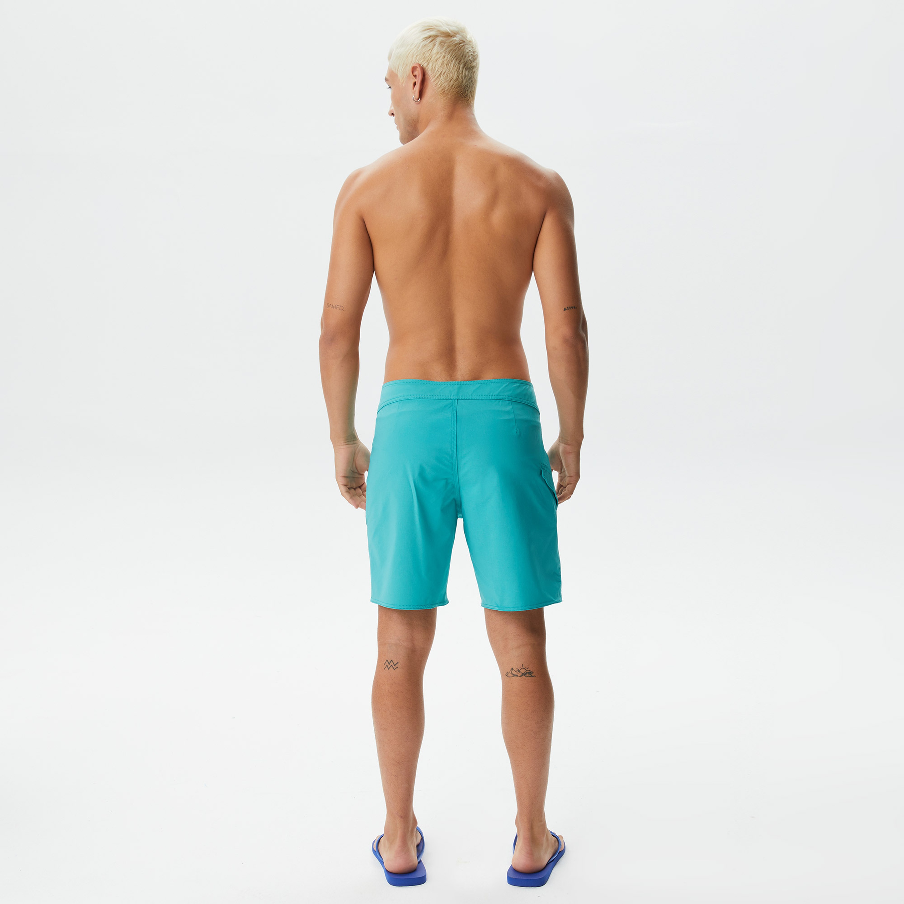 Volcom Lido Solid Mod 18 Tmt Erkek Turkuaz Mayo Şort