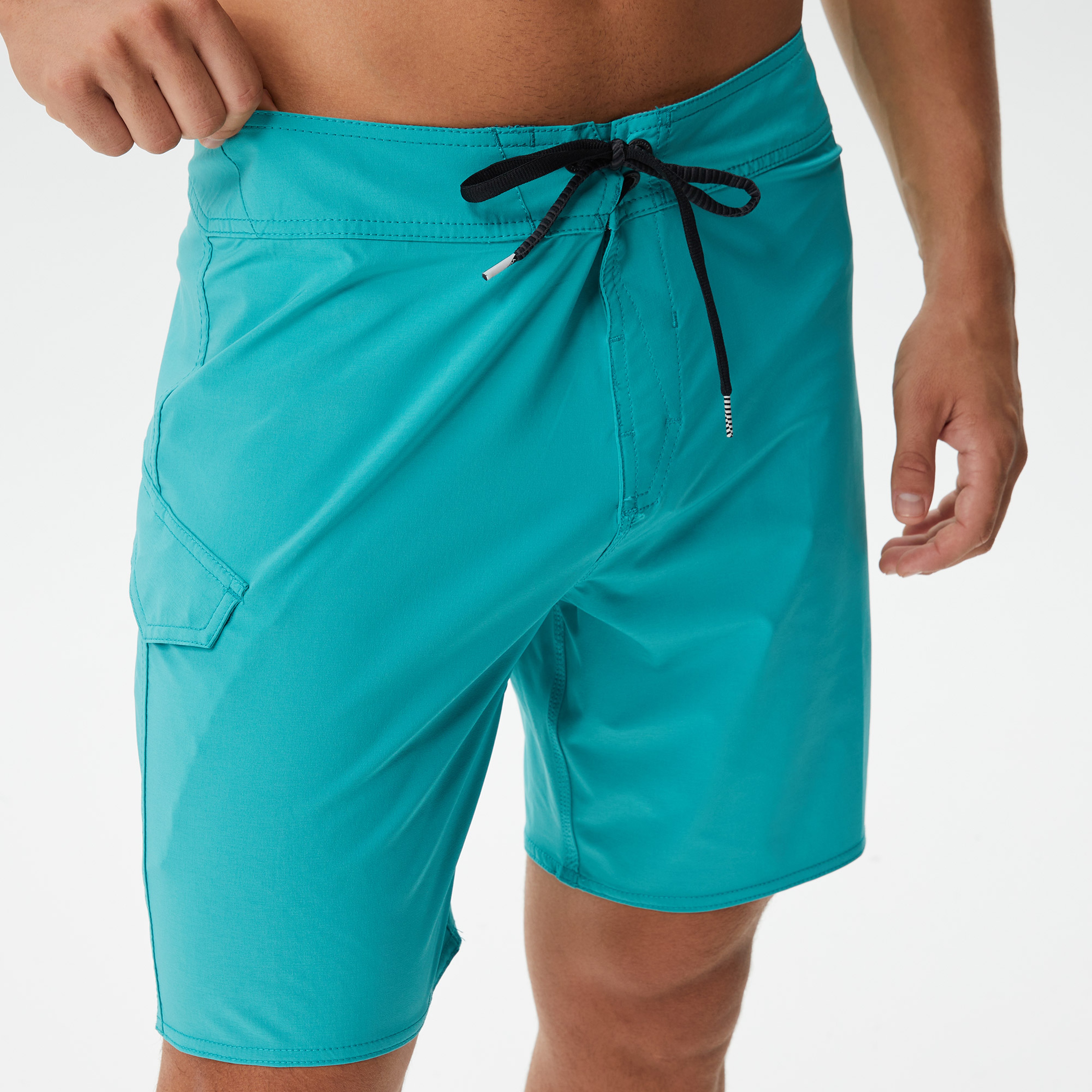 Volcom Lido Solid Mod 18 Tmt Erkek Turkuaz Mayo Şort