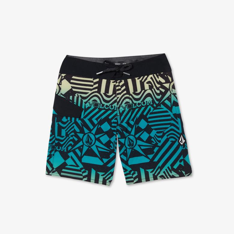 Volcom Mod Ringer Blk Genç Siyah Deniz Şortu