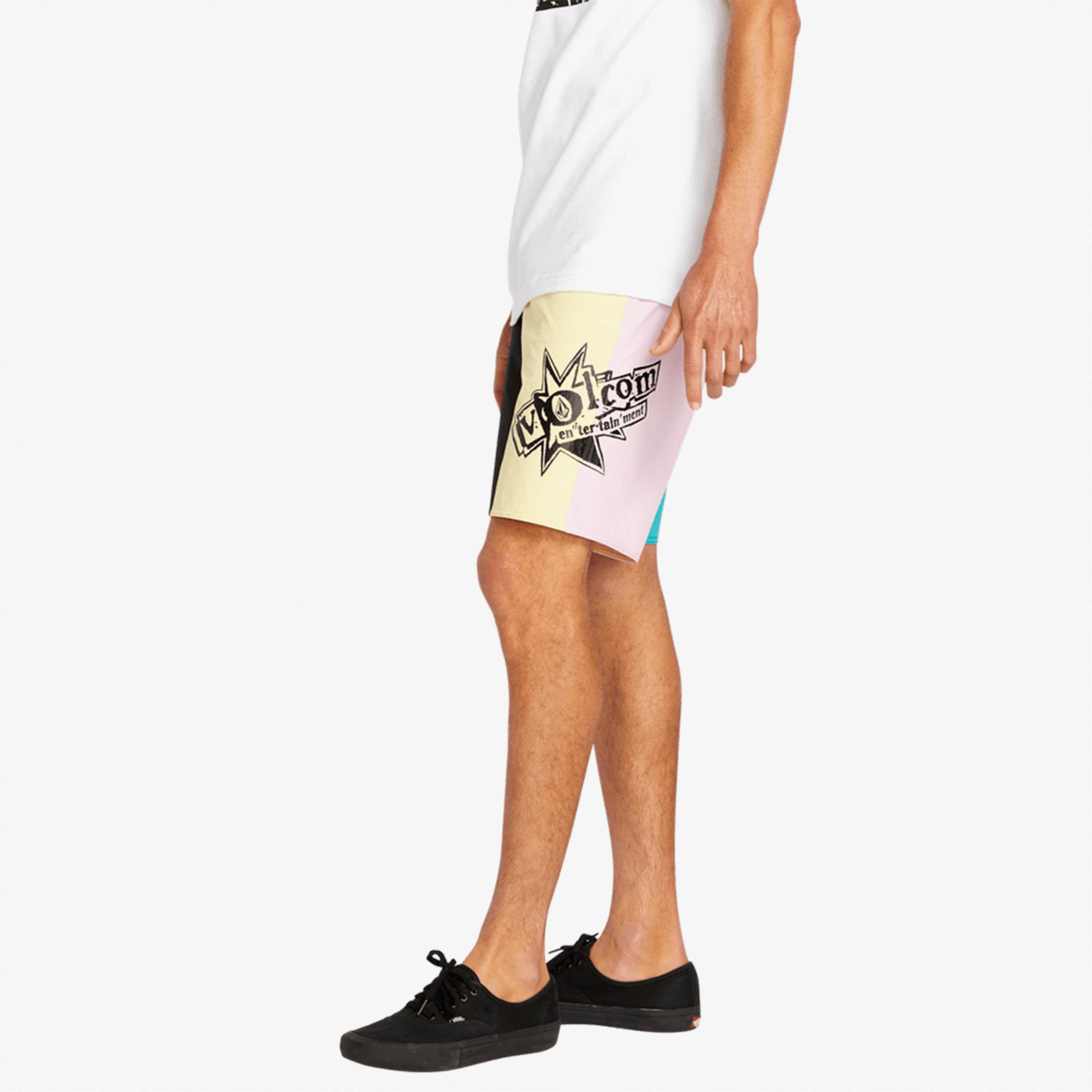 Volcom Ent Liberators 18 Dny Erkek Krem Deniz Şortu