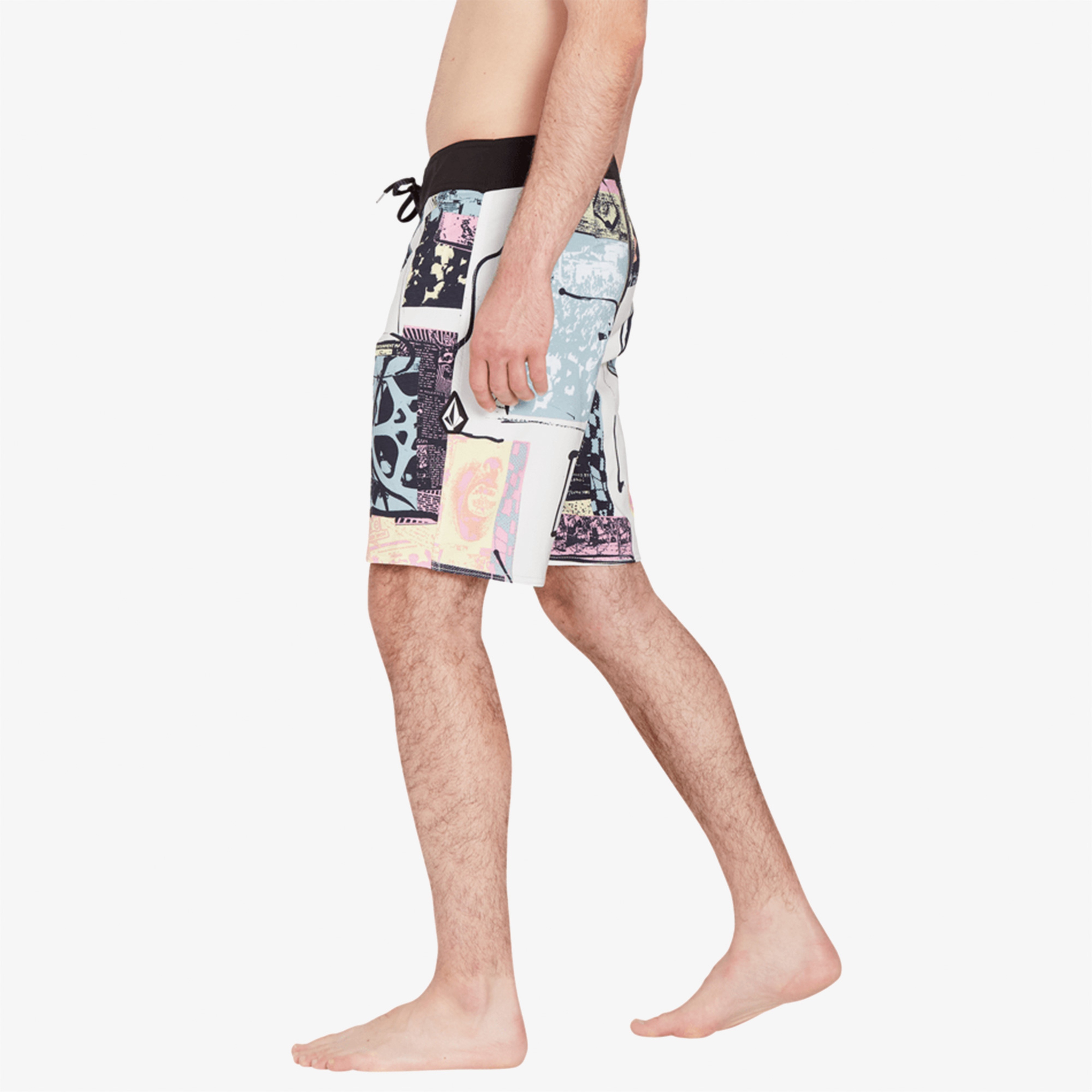 Volcom Ent Flyer Mod 19 Erkek Beyaz Mayoşort