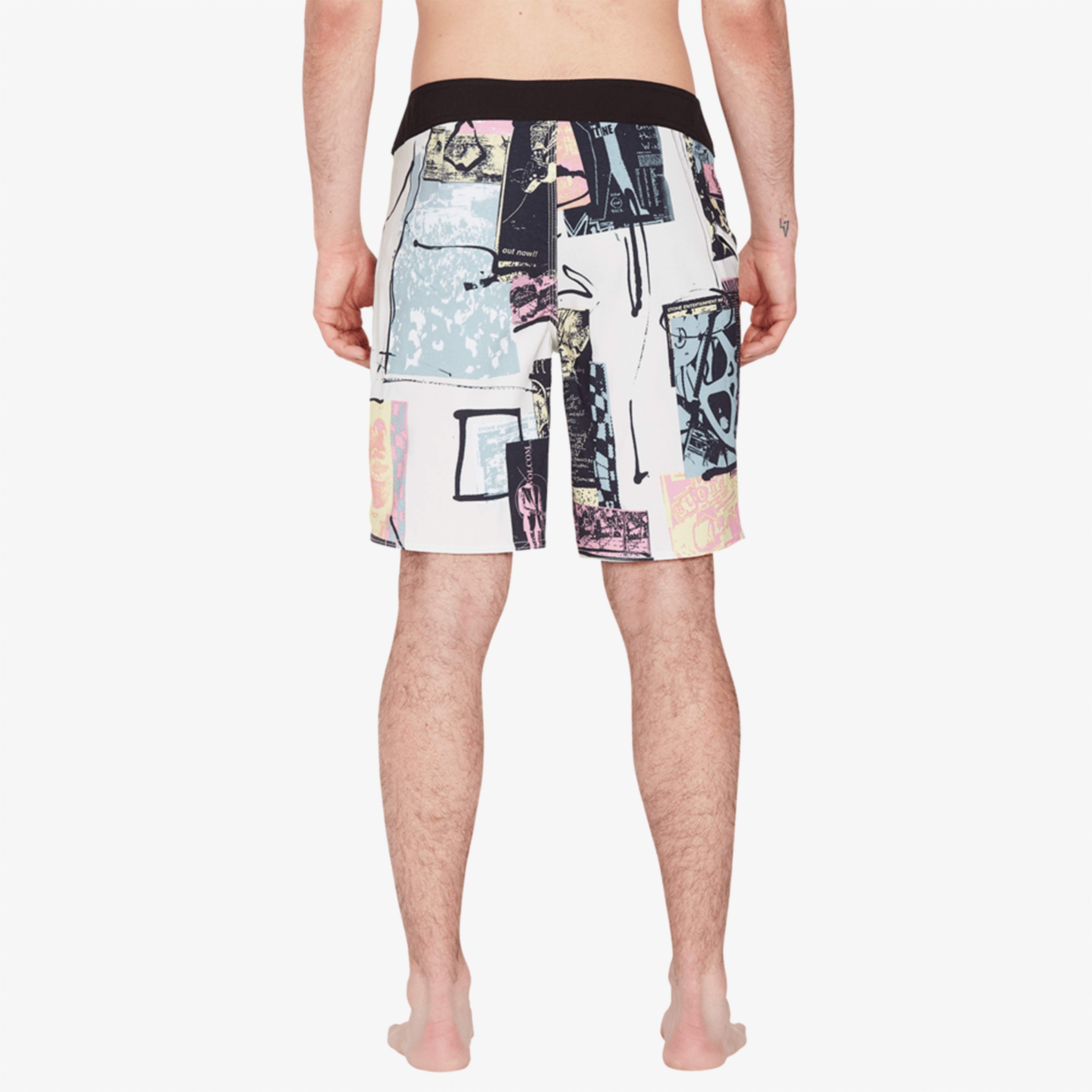 Volcom Ent Flyer Mod 19 Erkek Beyaz Mayoşort